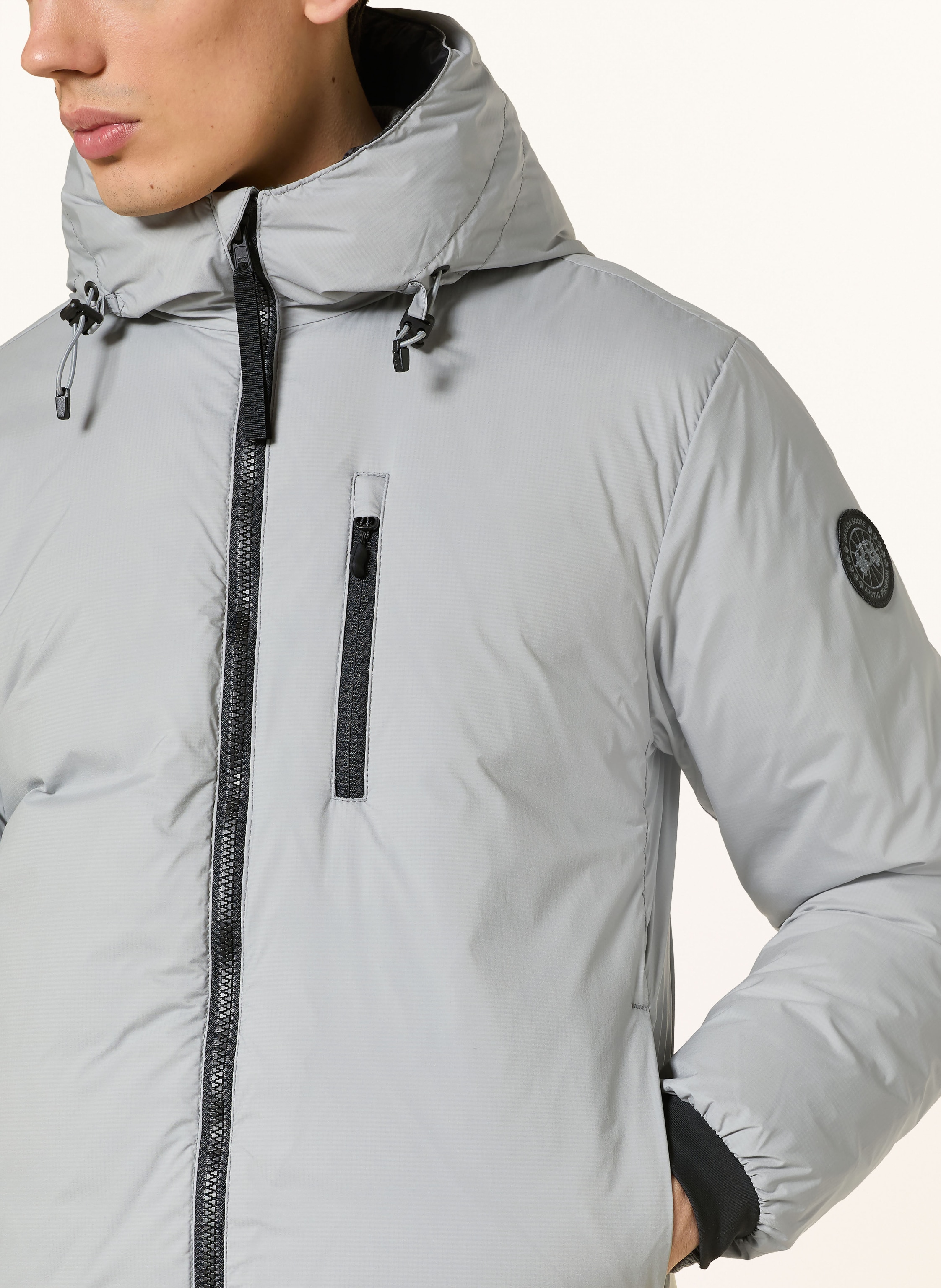Thumbnail - Canada Goose Daunenjacke Lodge grau