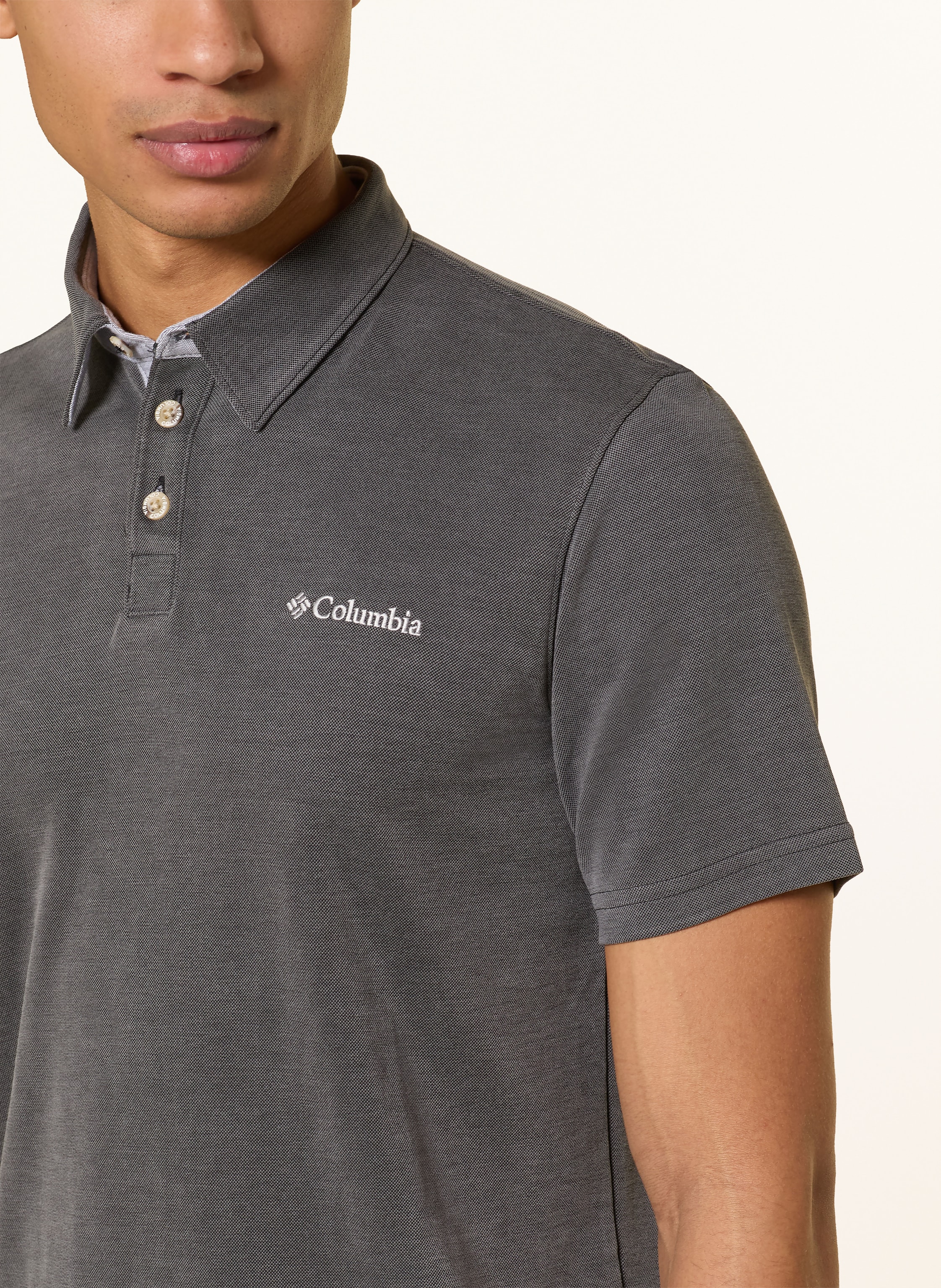 Thumbnail - Columbia Jersey-Poloshirt Nelson Point™ grau