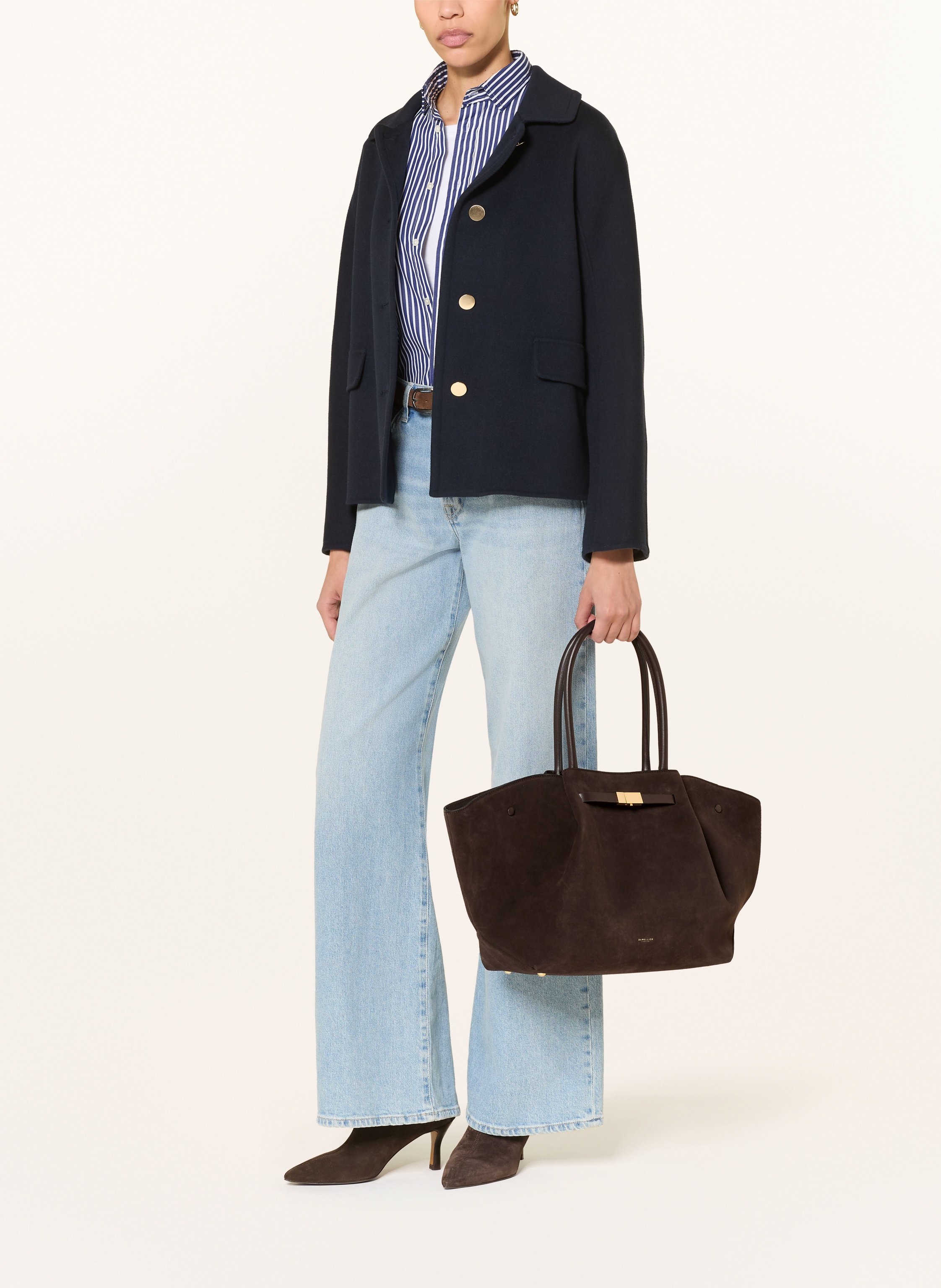 Thumbnail - Demellier Shopper New York Large braun