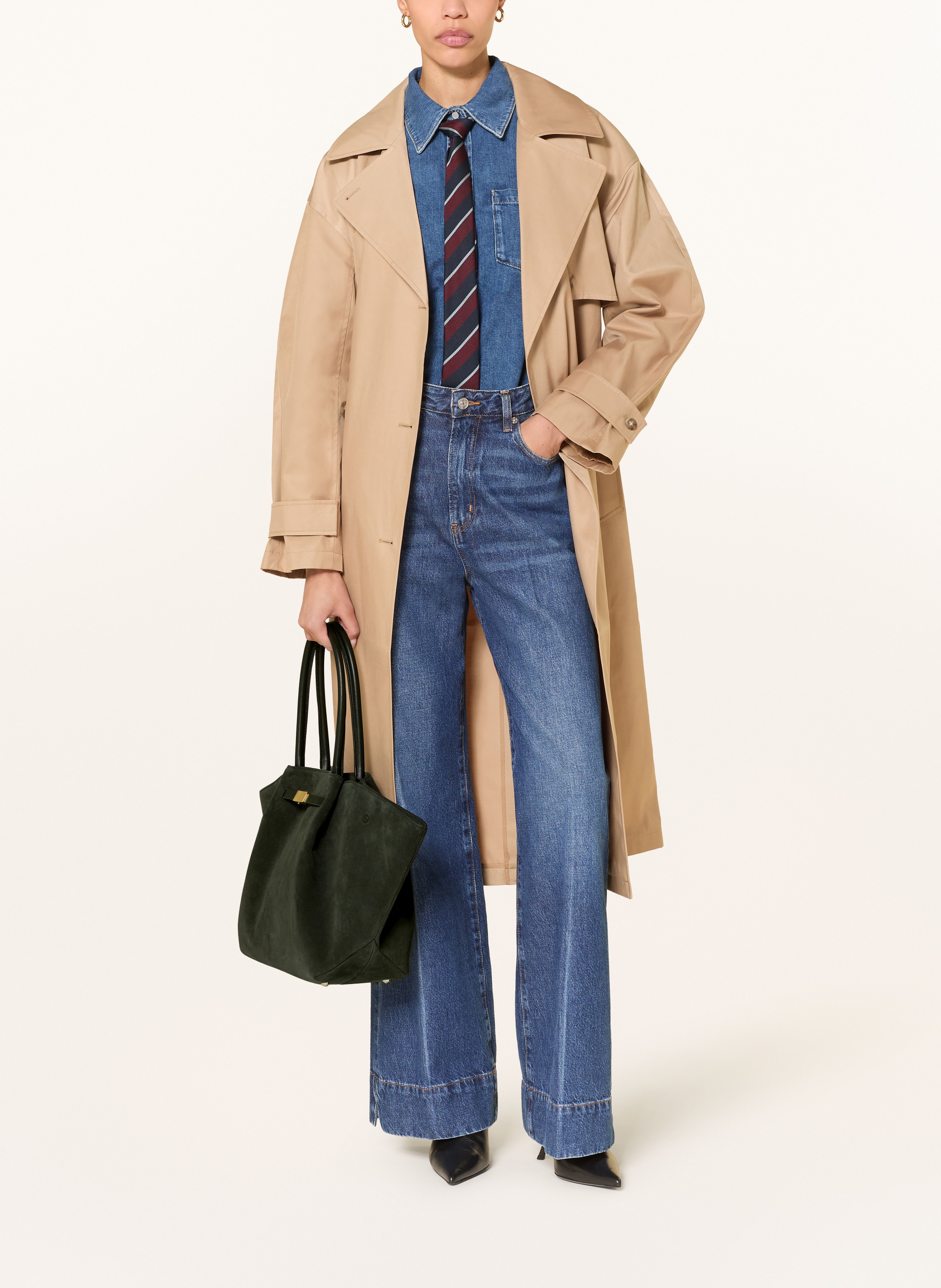 Thumbnail - Demellier Shopper New York Large gruen