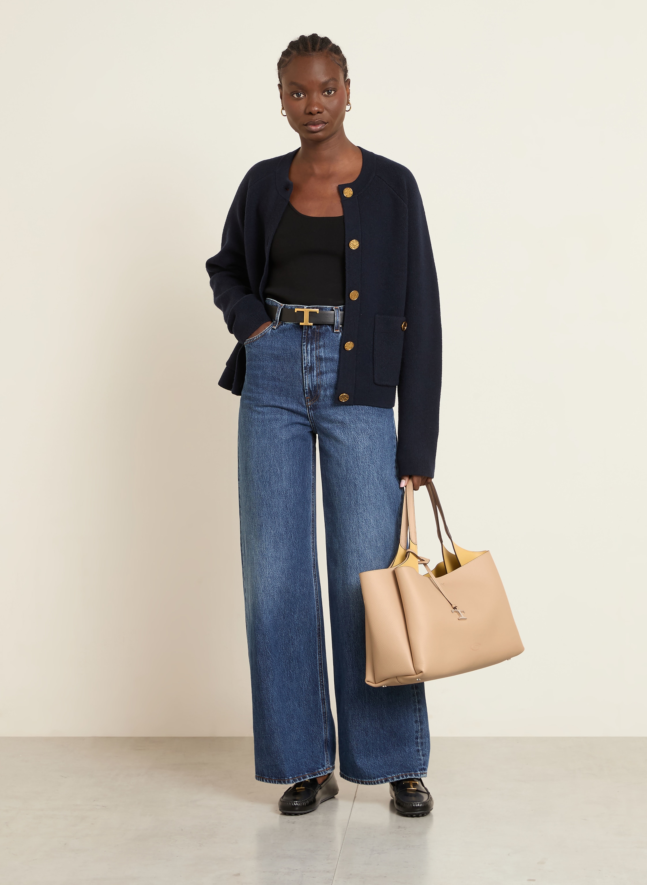 Thumbnail - Tod's Shopper beige