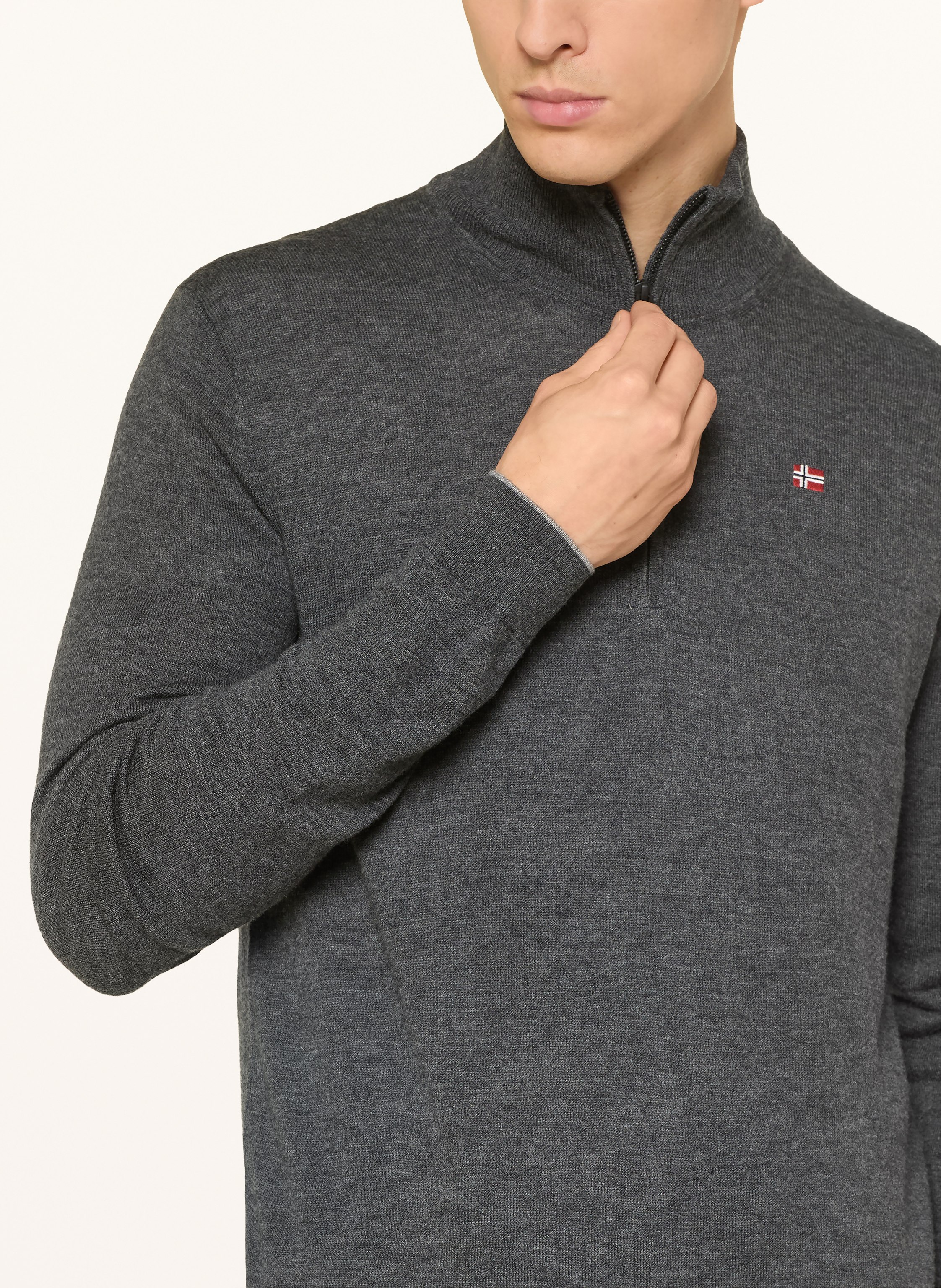 Thumbnail - Napapijri Troyer Damavand grau