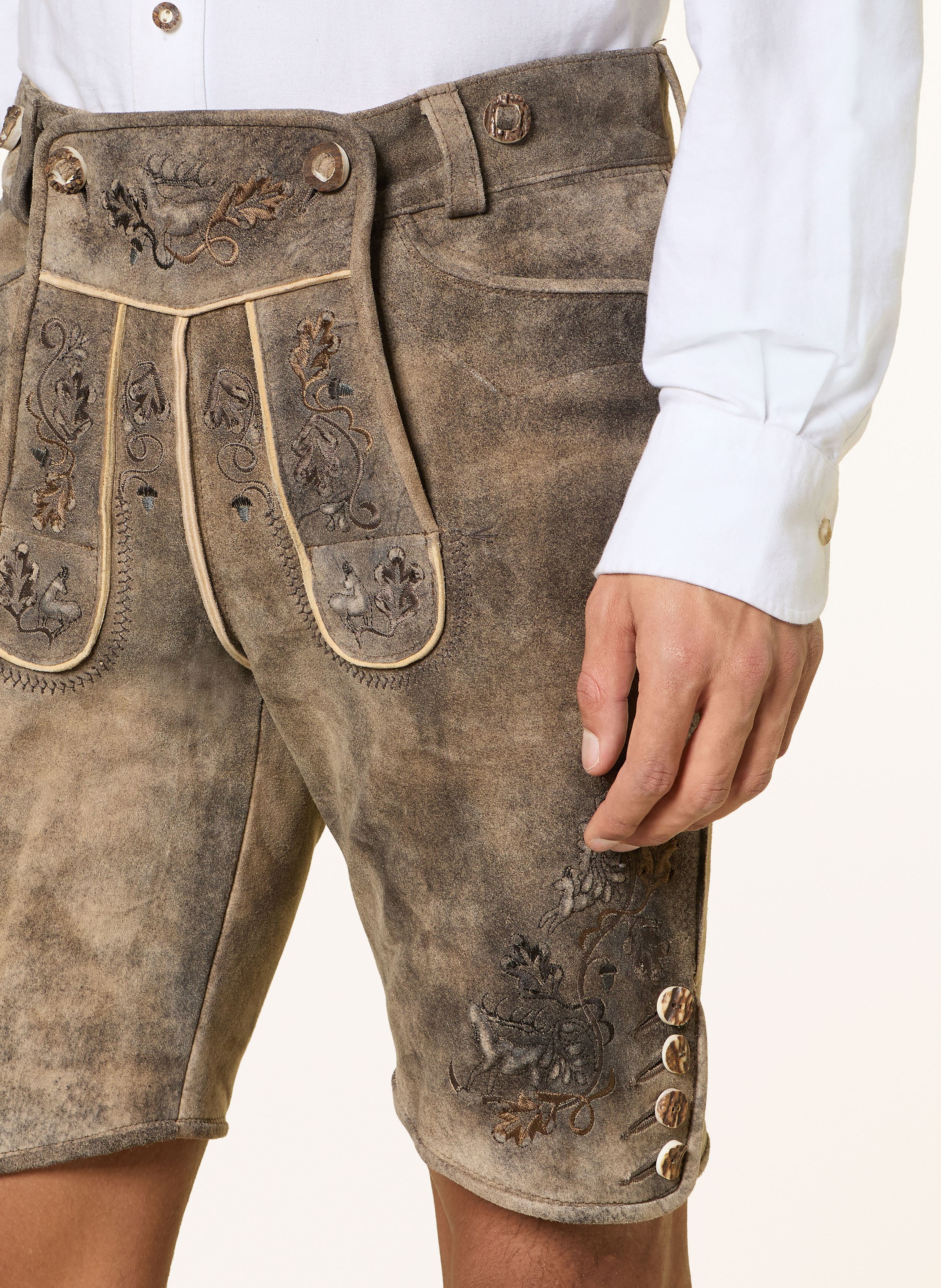 Thumbnail - Beckert Trachten-Lederhose Bischofswiesen braun