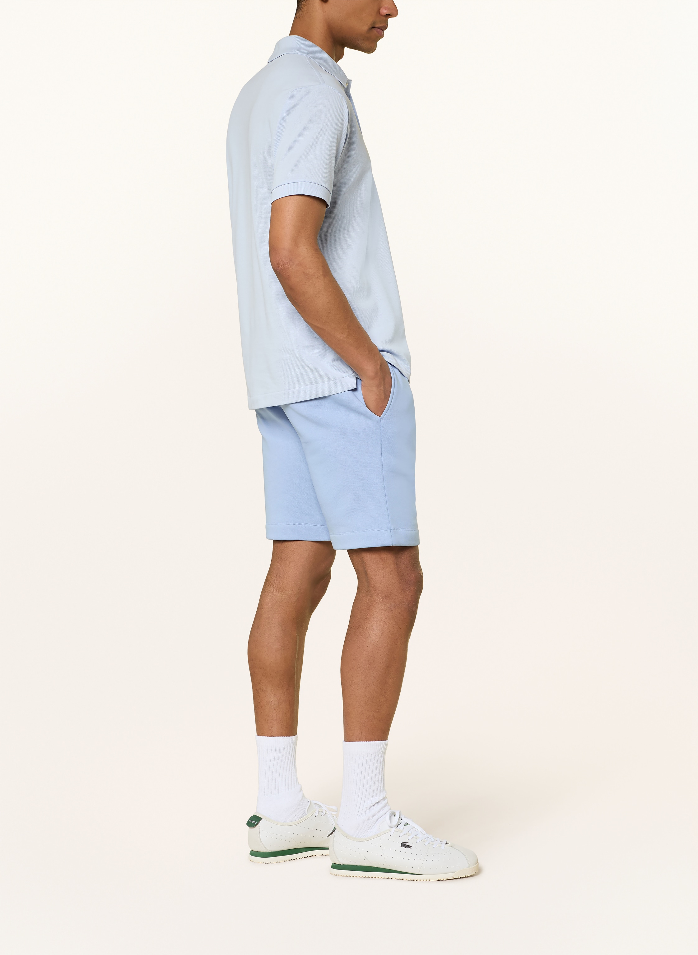 Thumbnail - Lacoste Sweatshorts blau