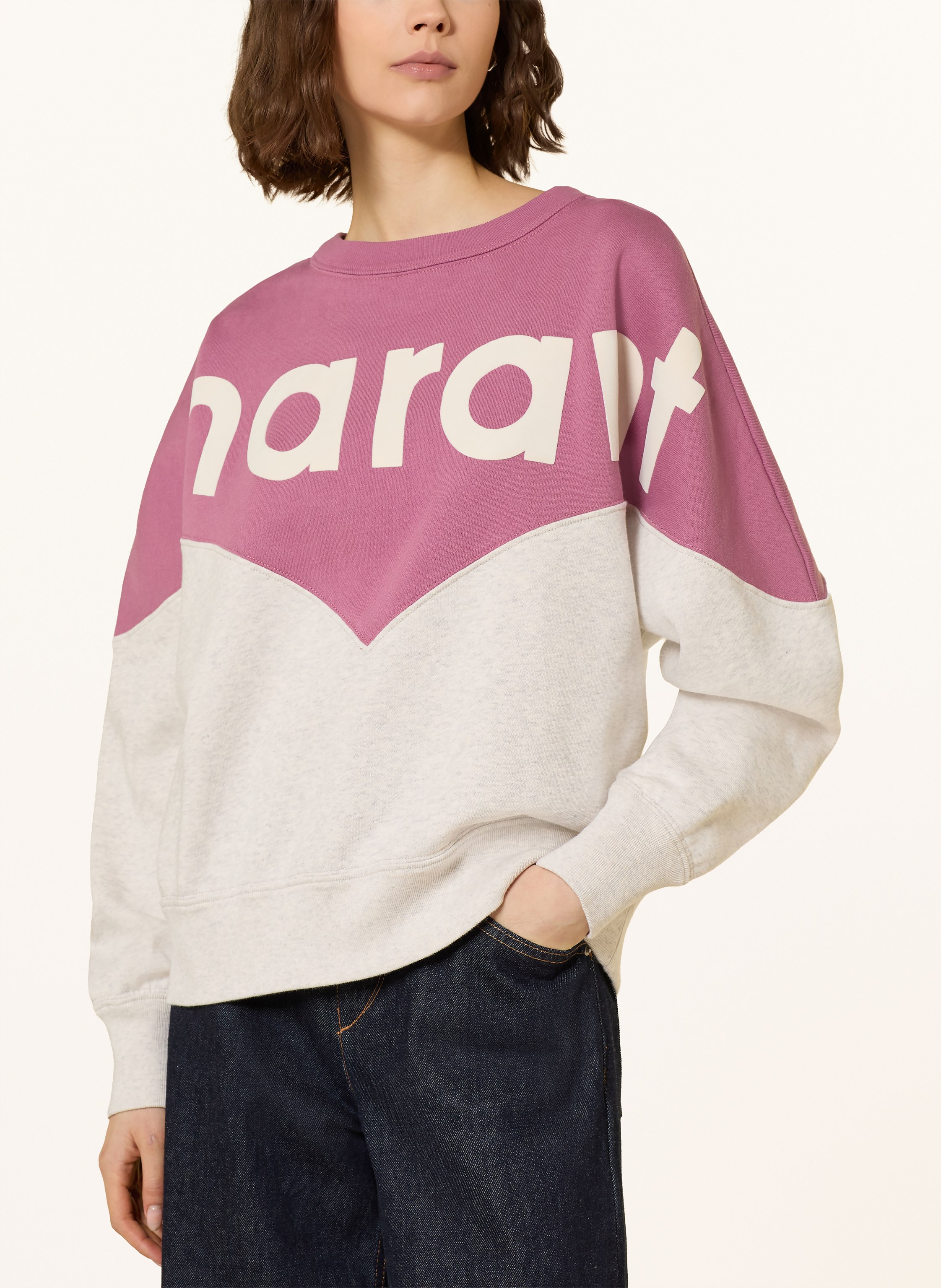 Thumbnail - Marant Étoile Sweatshirt Houston lila