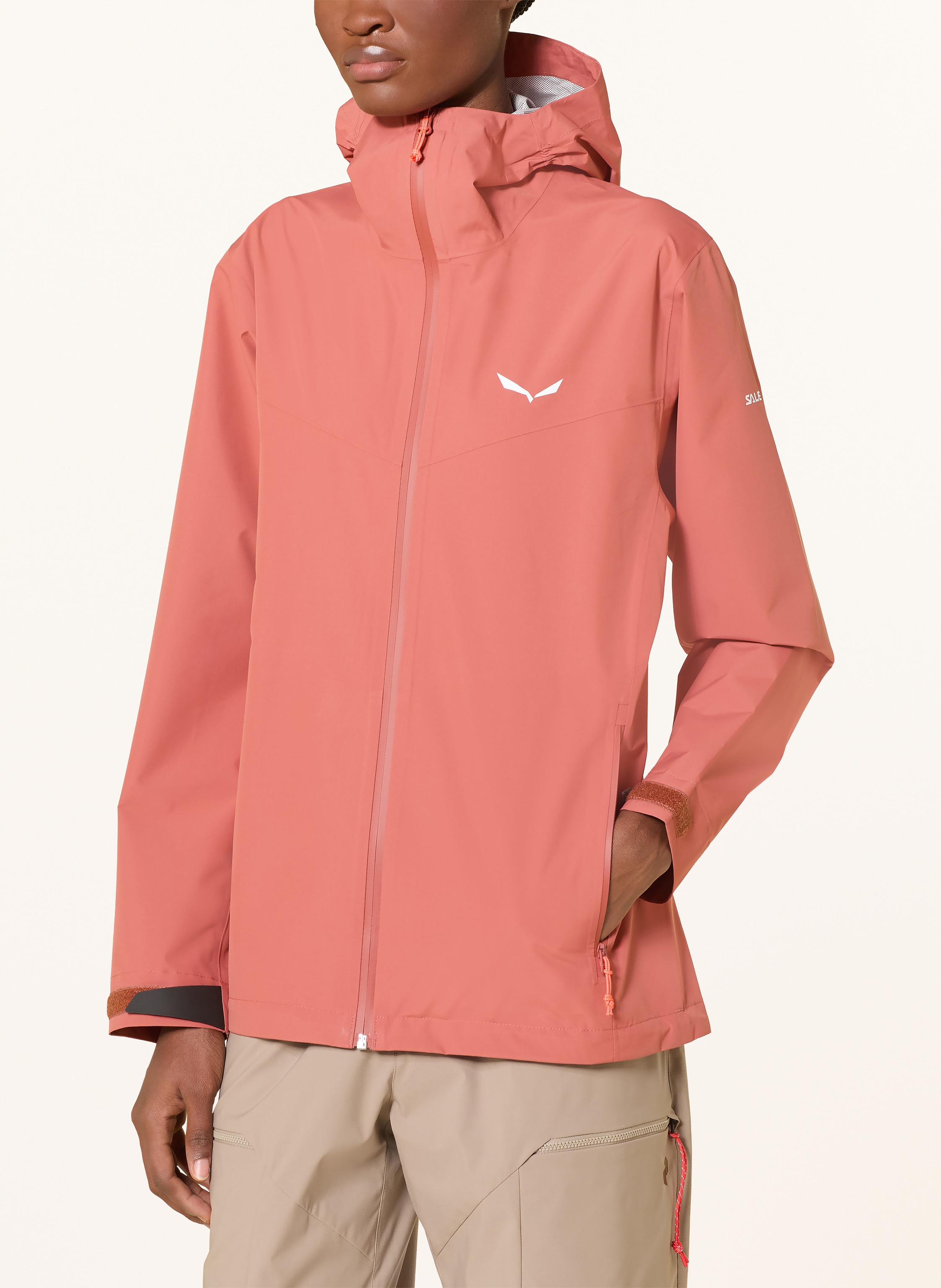 Thumbnail - Salewa Hardshell-Jacke Puez 2.5l Ptx rot