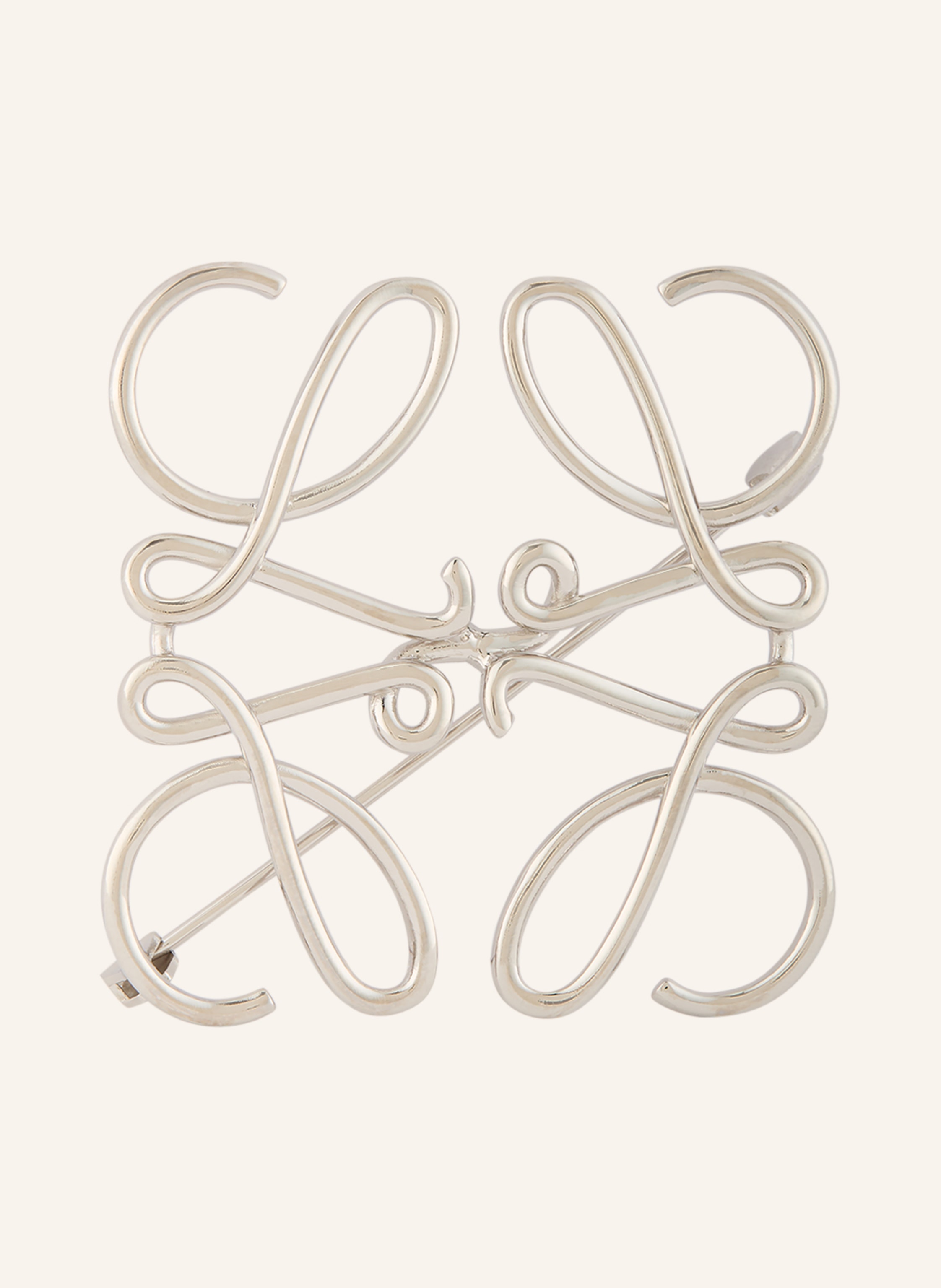 Loewe Loewe Brosche Anagram silber in SILBER