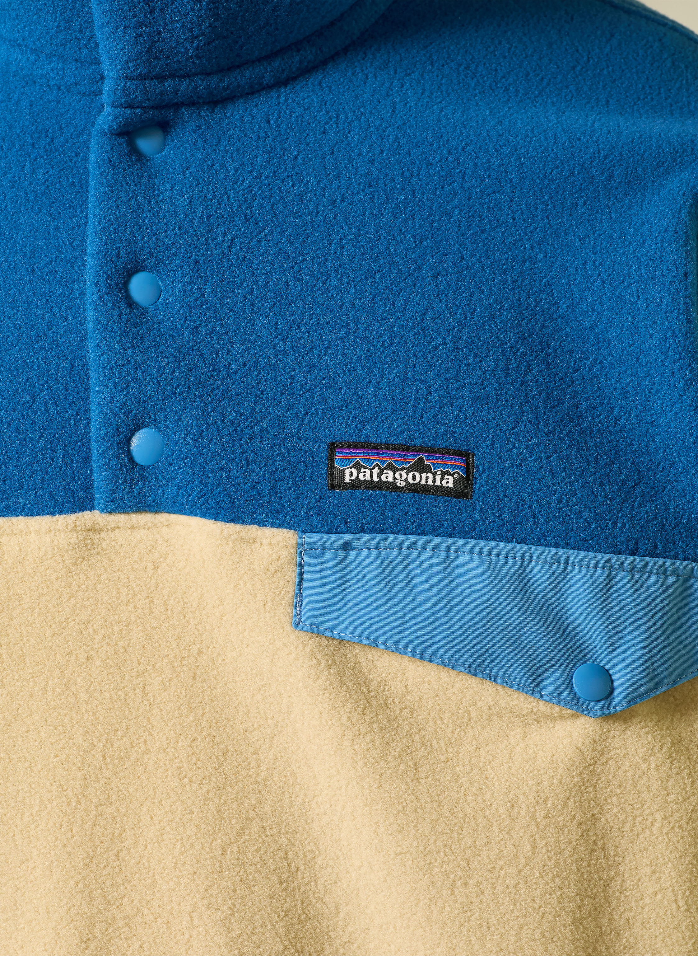 Thumbnail - Patagonia Fleecepullover Synchilla ® Snap-T® blau