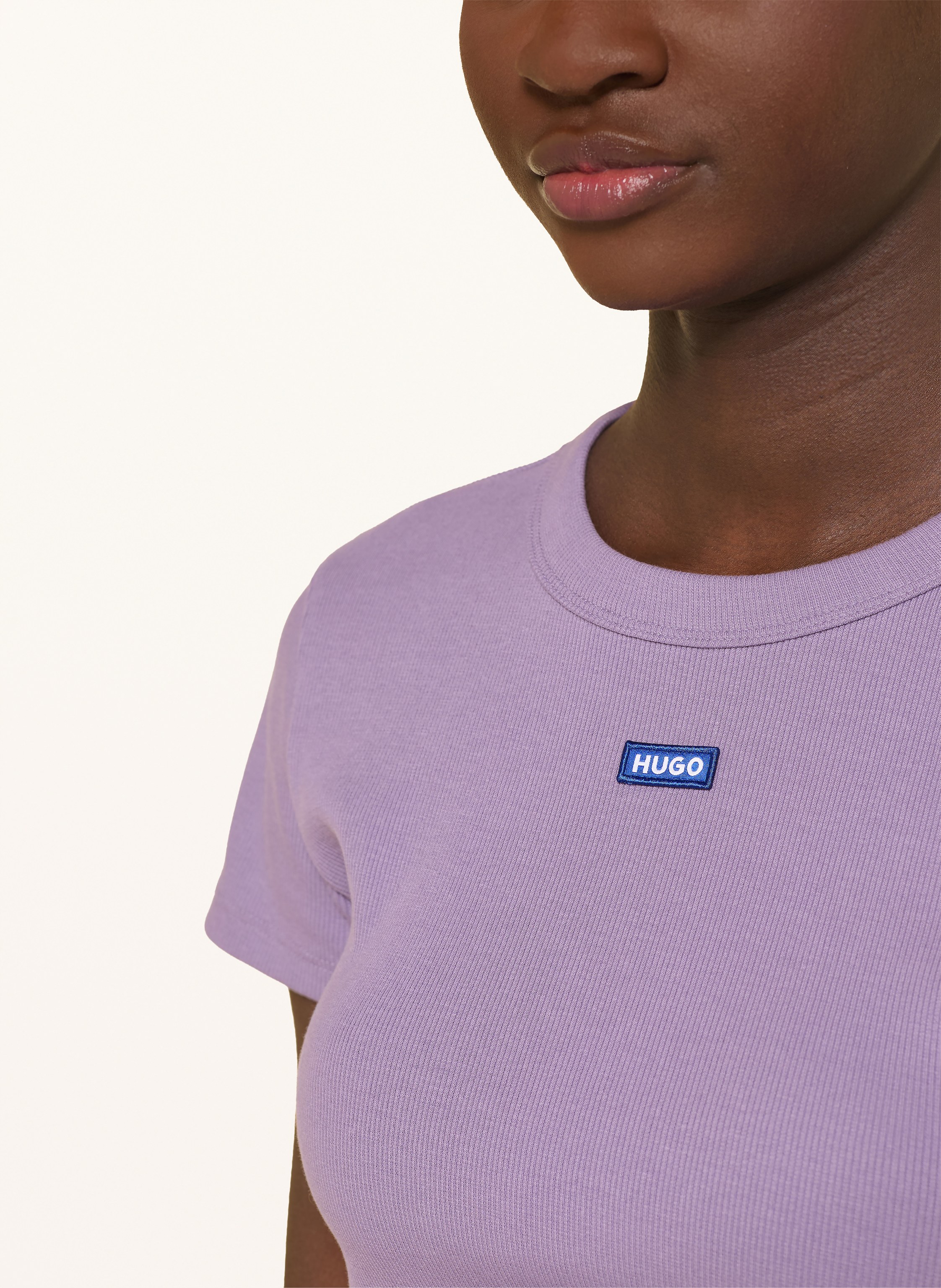 Thumbnail - Hugo Cropped-Shirt lila