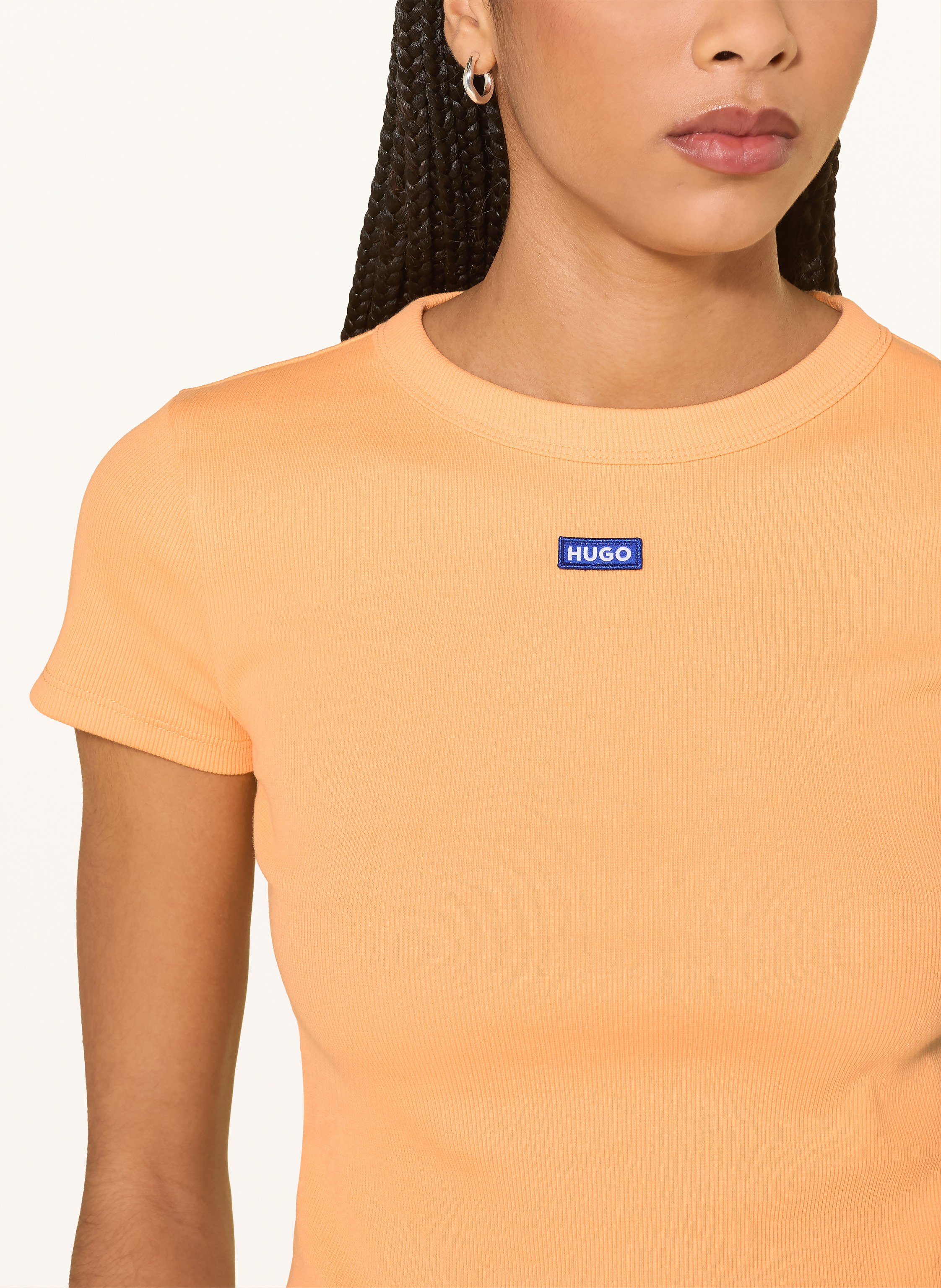 Thumbnail - Hugo Cropped-Shirt orange