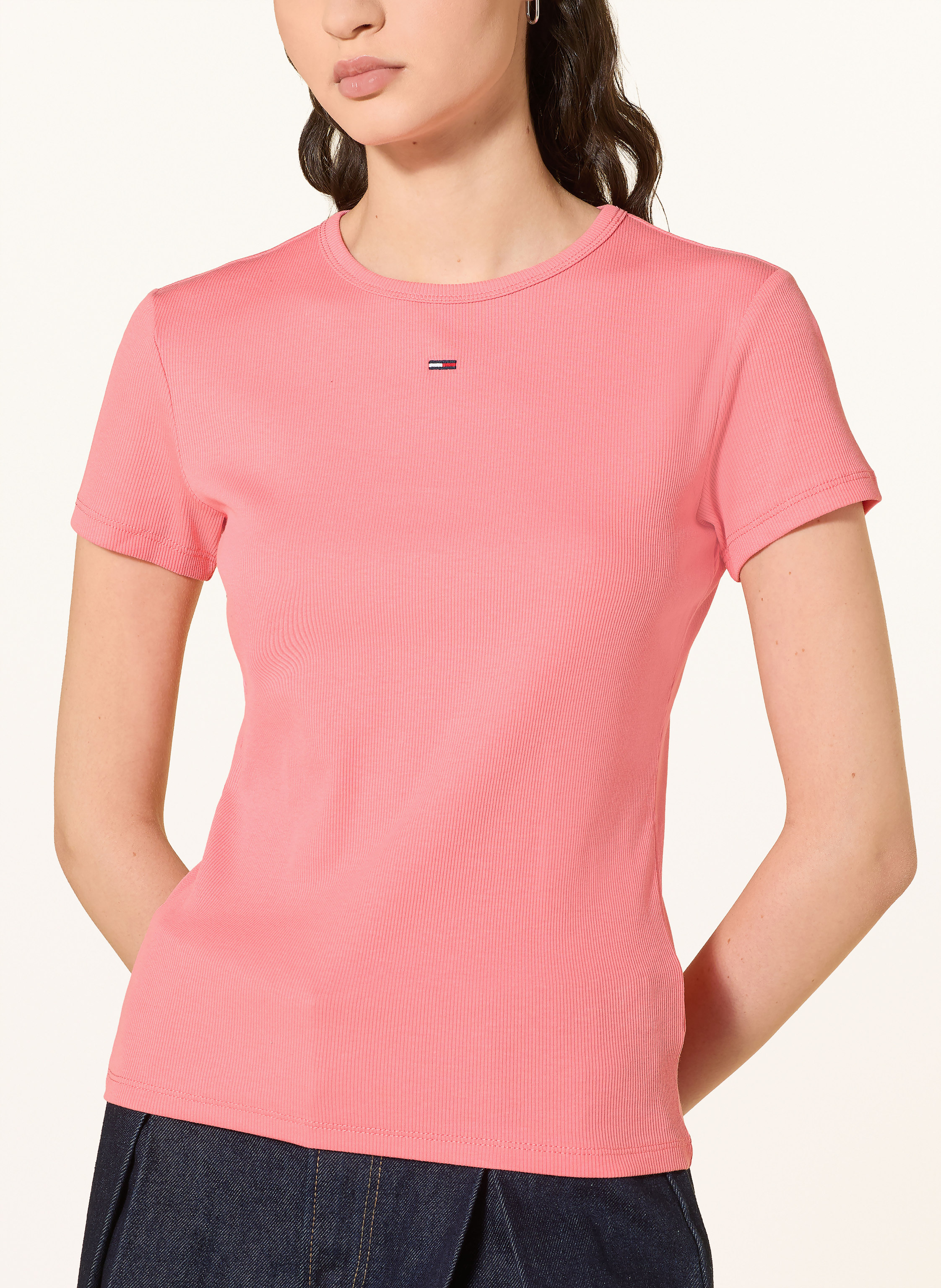 Thumbnail - Tommy Jeans T-Shirt rot