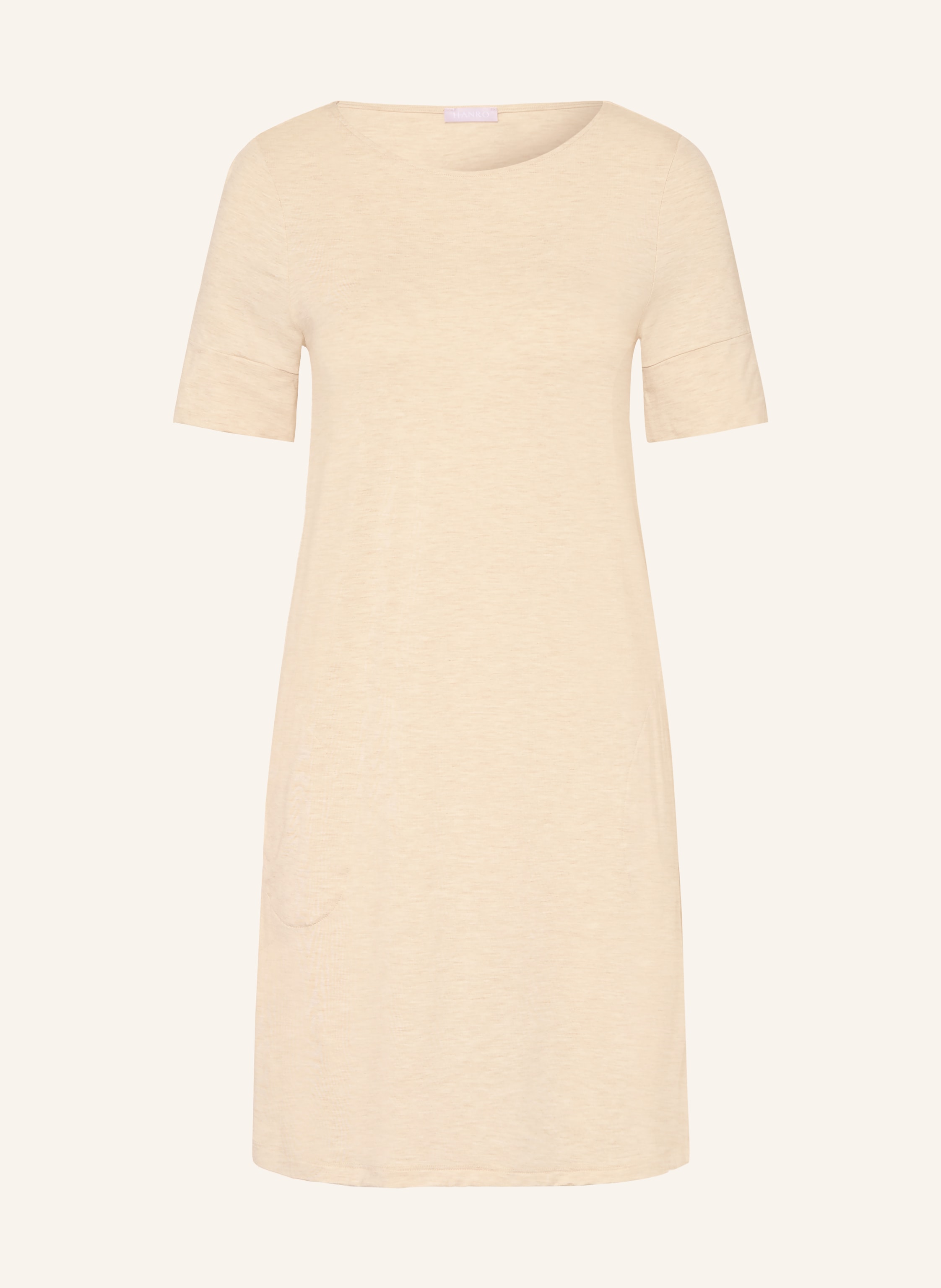 Hanro Nachthemd Natural Elegance beige