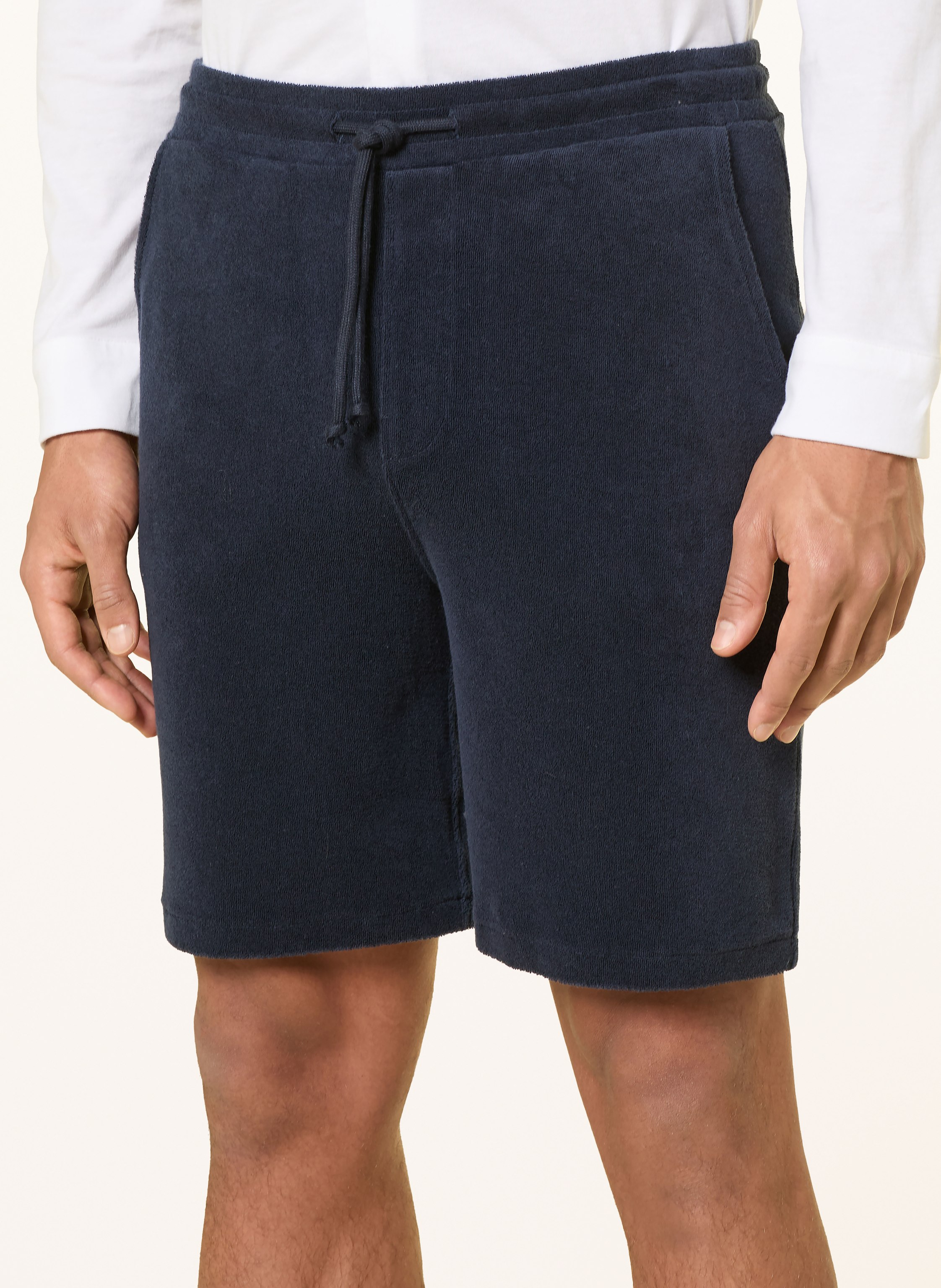 Thumbnail - Juvia Frottee-Shorts Dameon blau