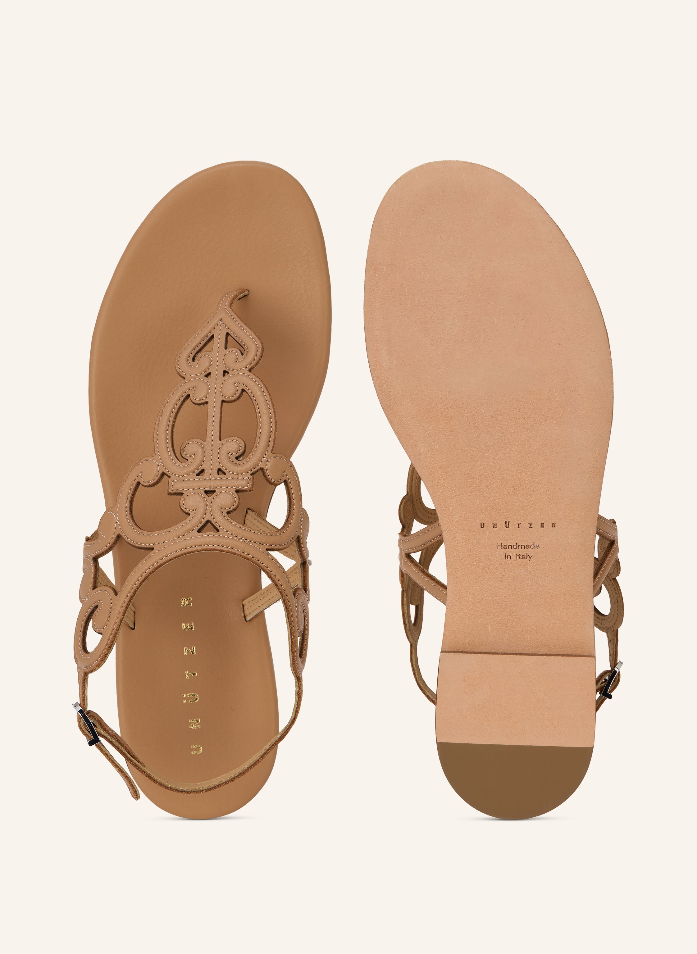 Thumbnail - Unützer Sandalen beige