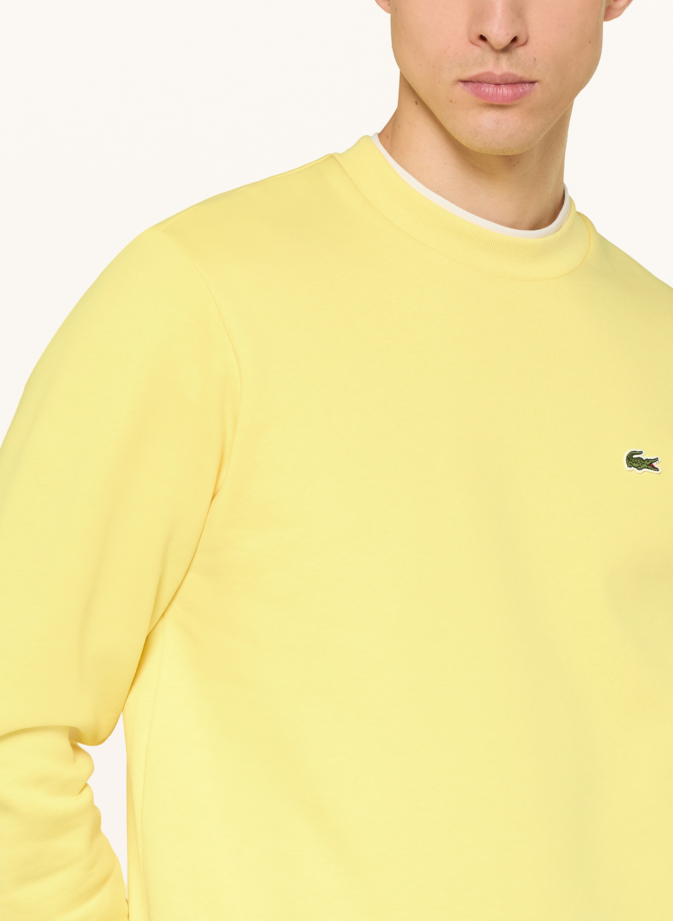 Thumbnail - Lacoste Sweatshirt gelb