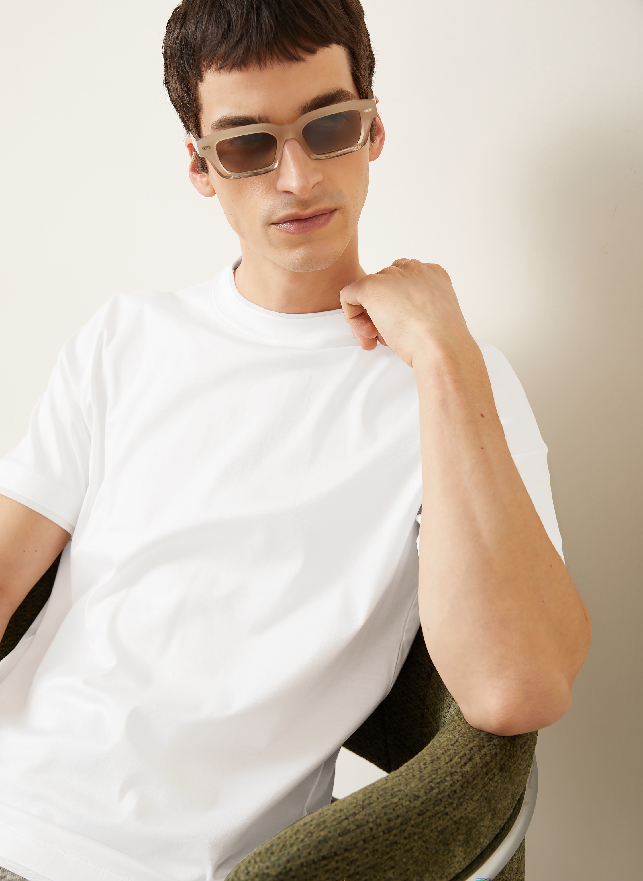 Thumbnail - Brunello Cucinelli T-Shirt weiss