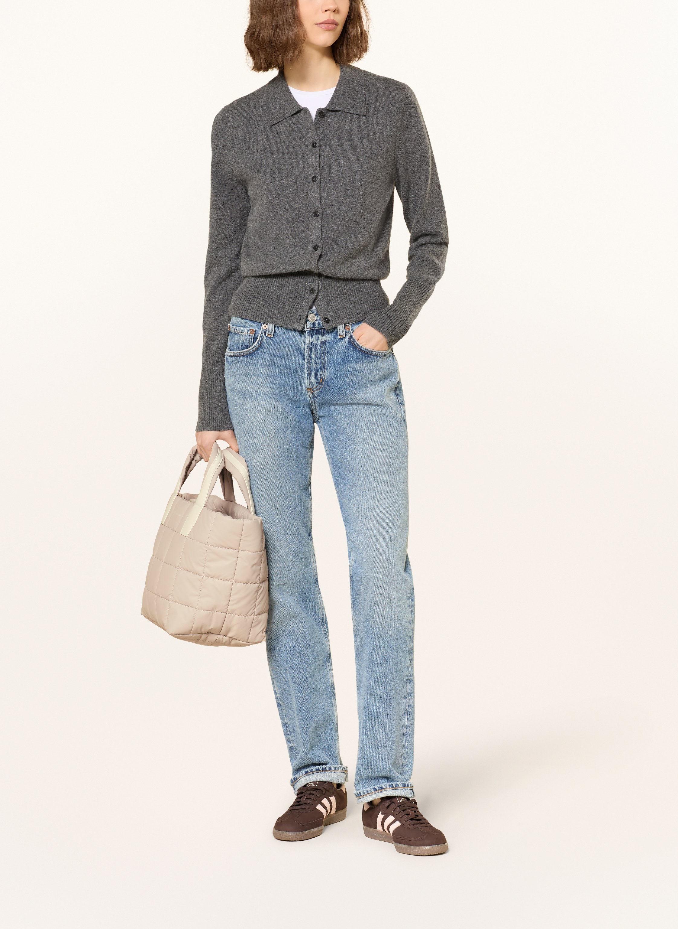 Thumbnail - Vee Collective Shopper Porter Tote Small Mit Pouch rosa