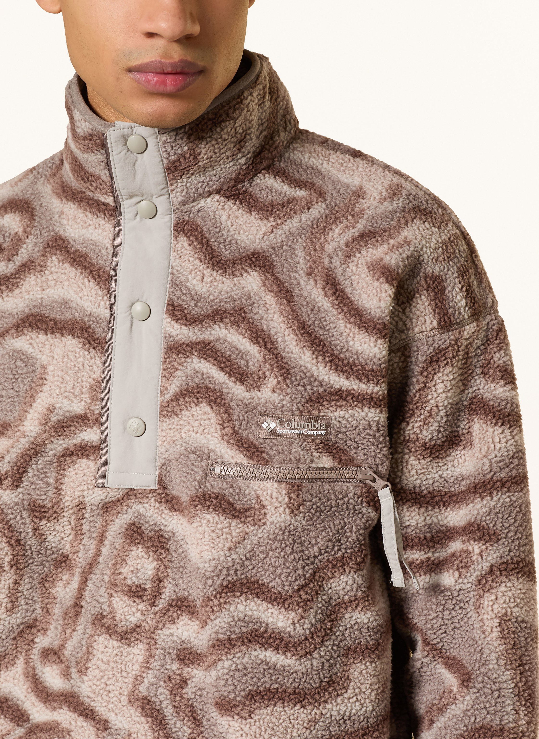 Thumbnail - Columbia Fleece-Troyer Helvetia™ Ii grau