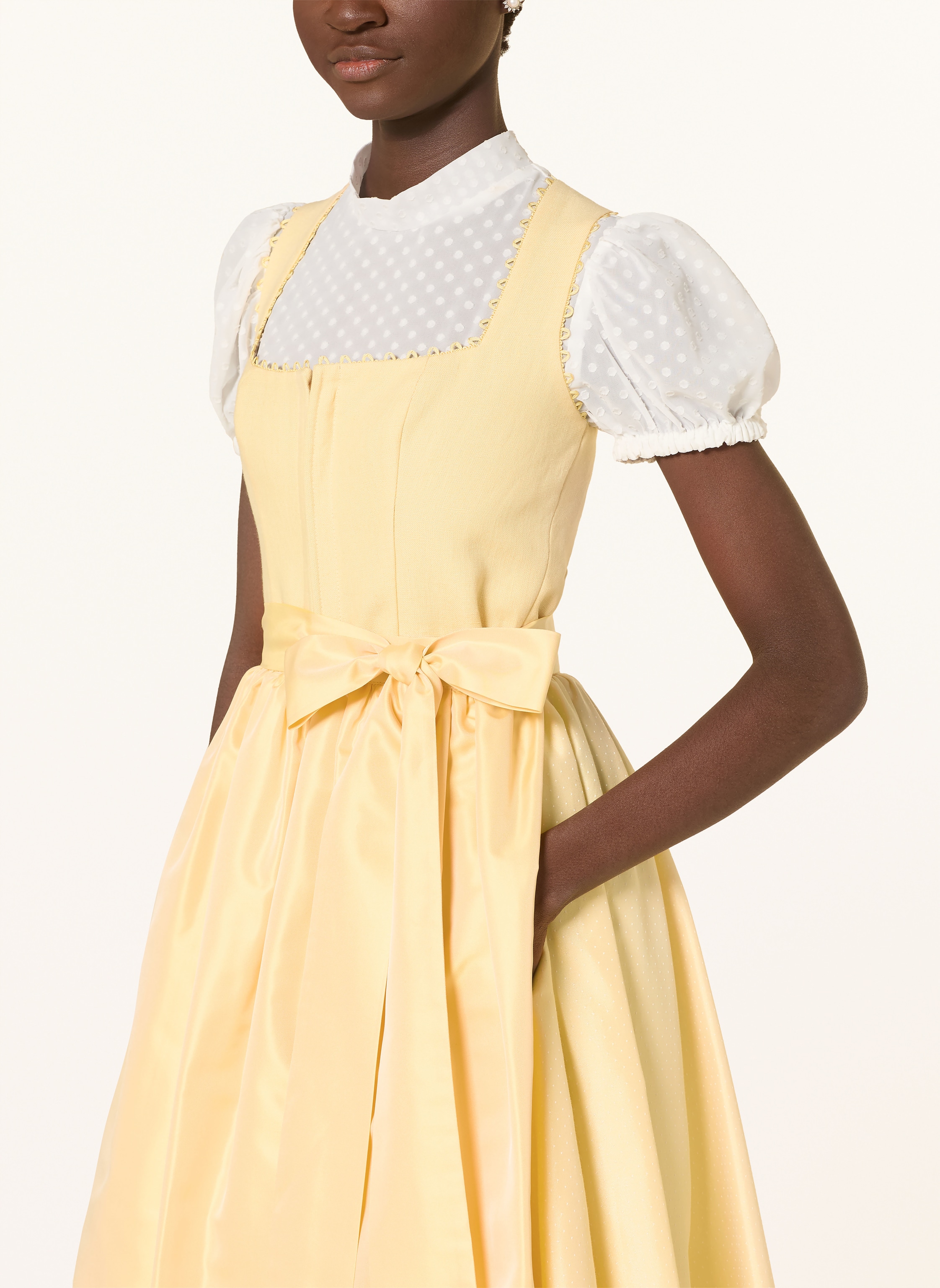 Thumbnail - Kinga Mathe Dirndl München Mit Leinen gelb