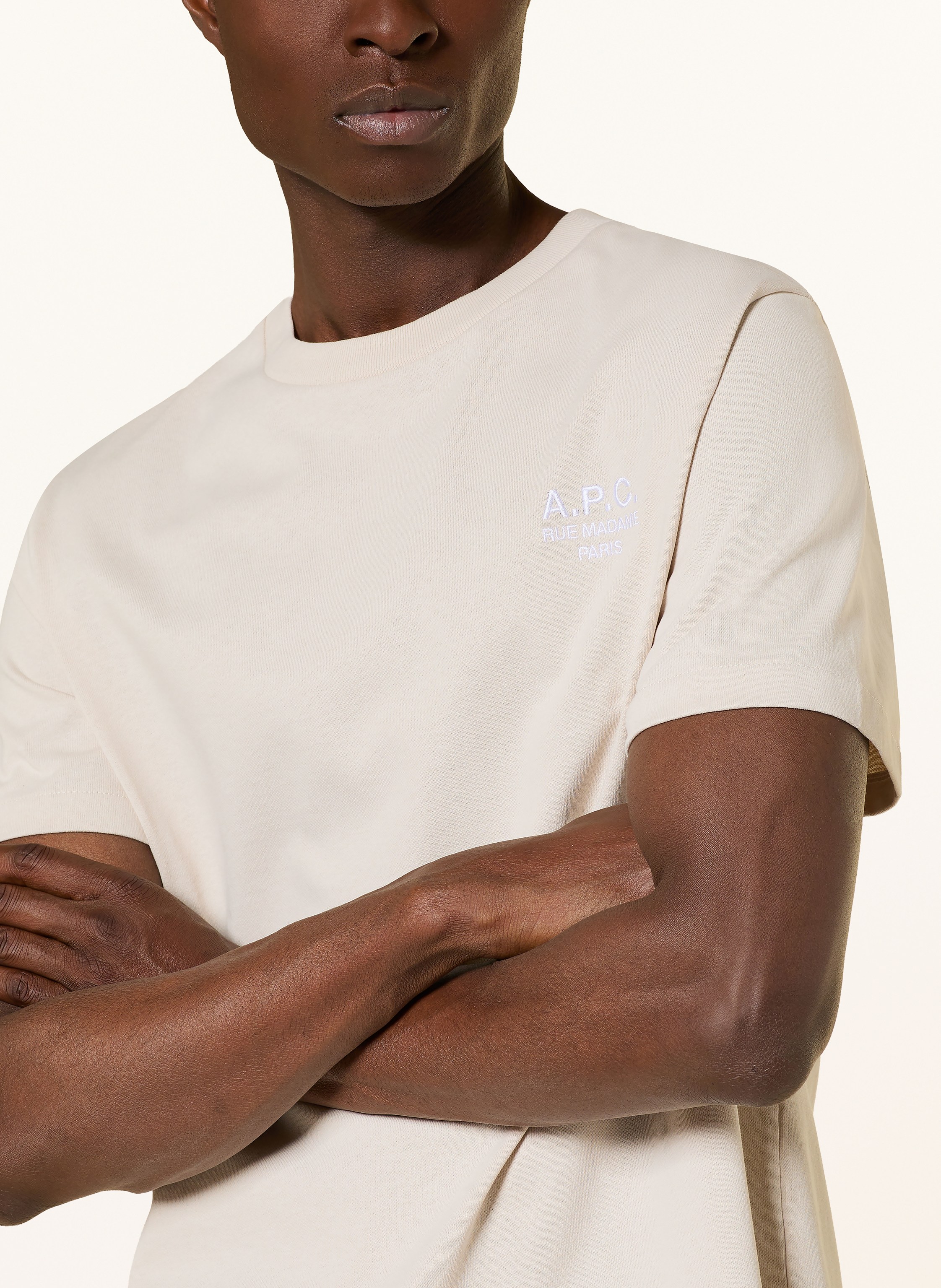 Thumbnail - A.P.C. T-Shirt beige
