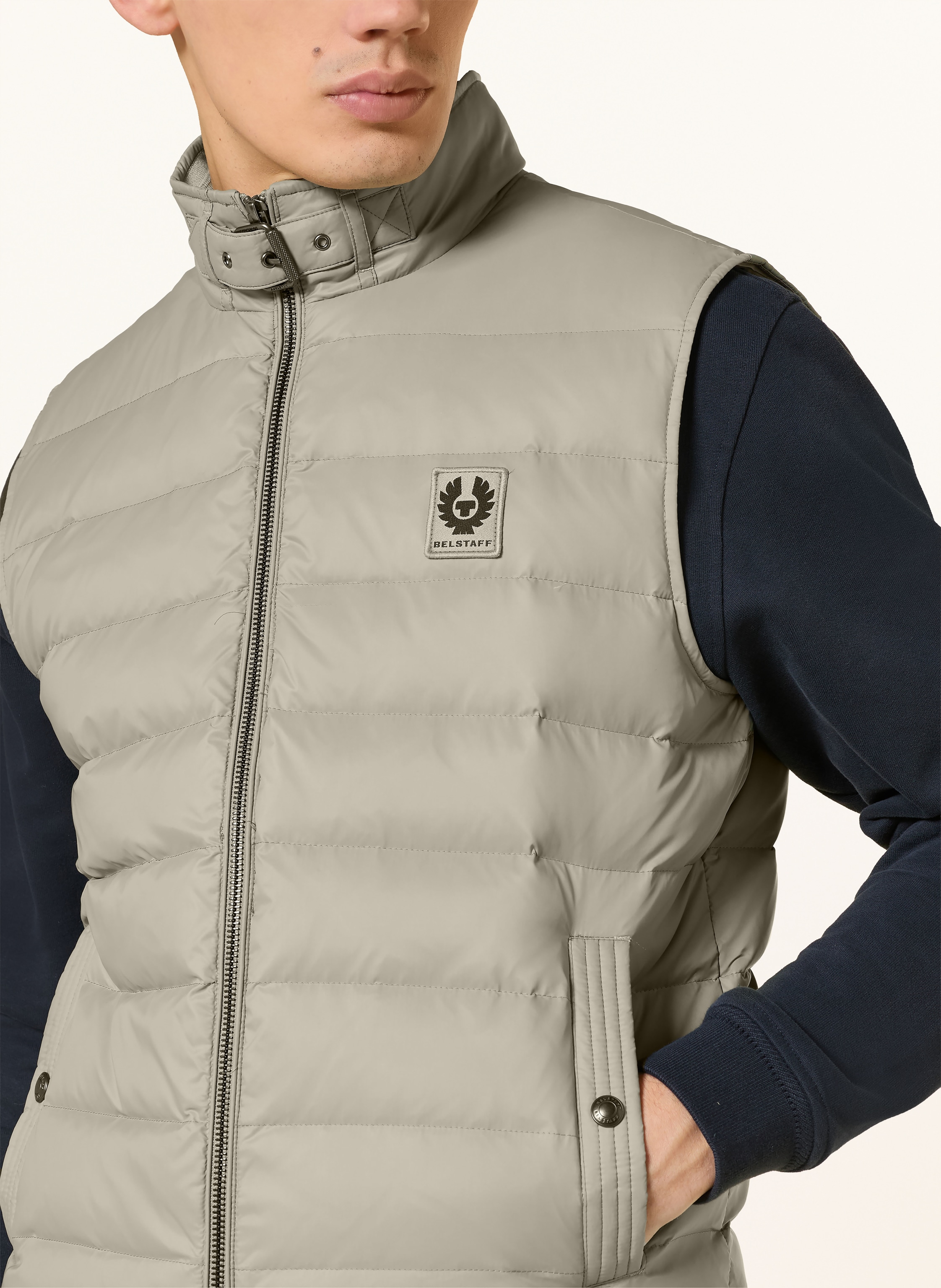 Thumbnail - Belstaff Daunenweste Circuit gruen