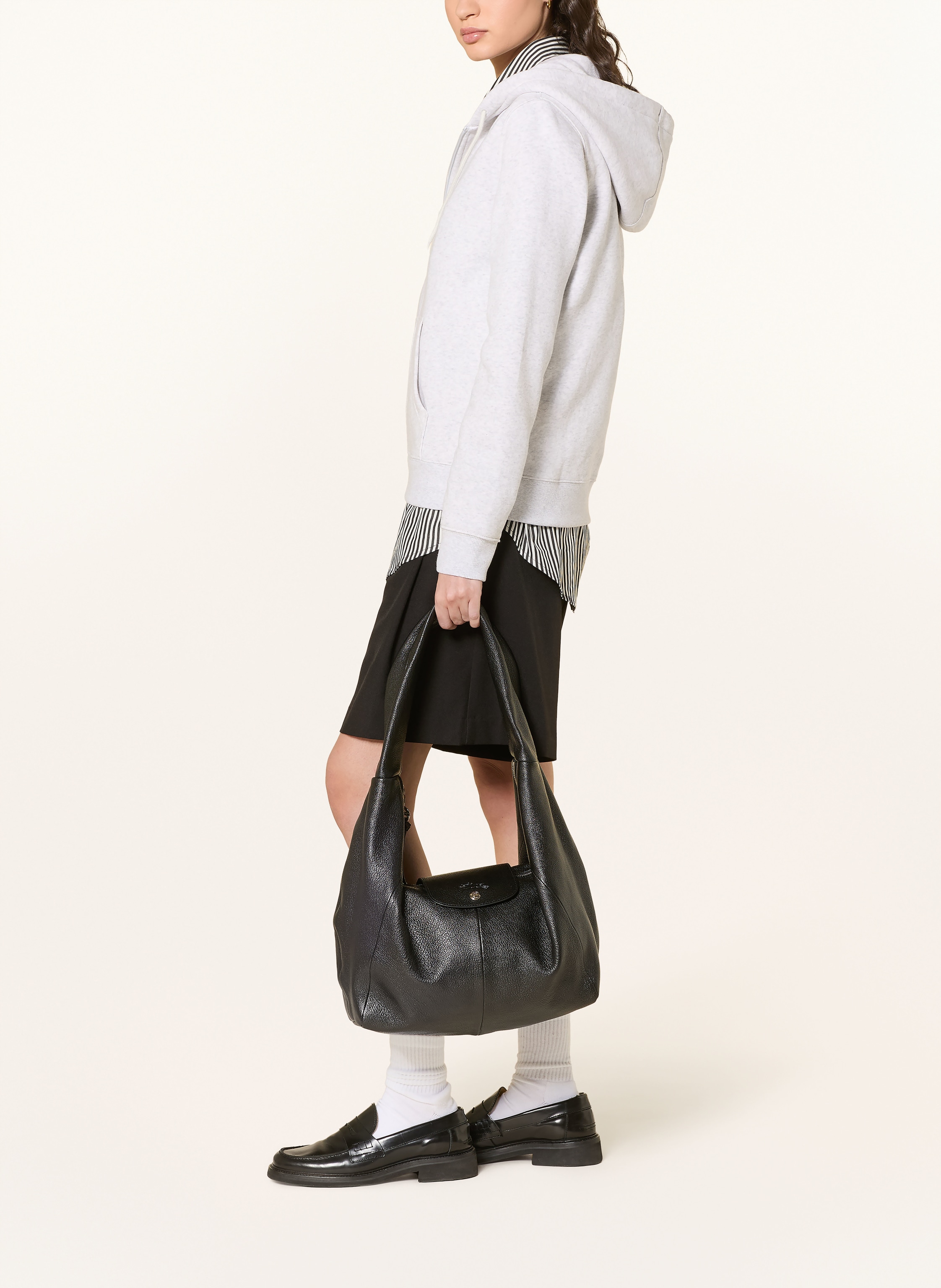 Thumbnail - Tommy Jeans Sweatjacke grau