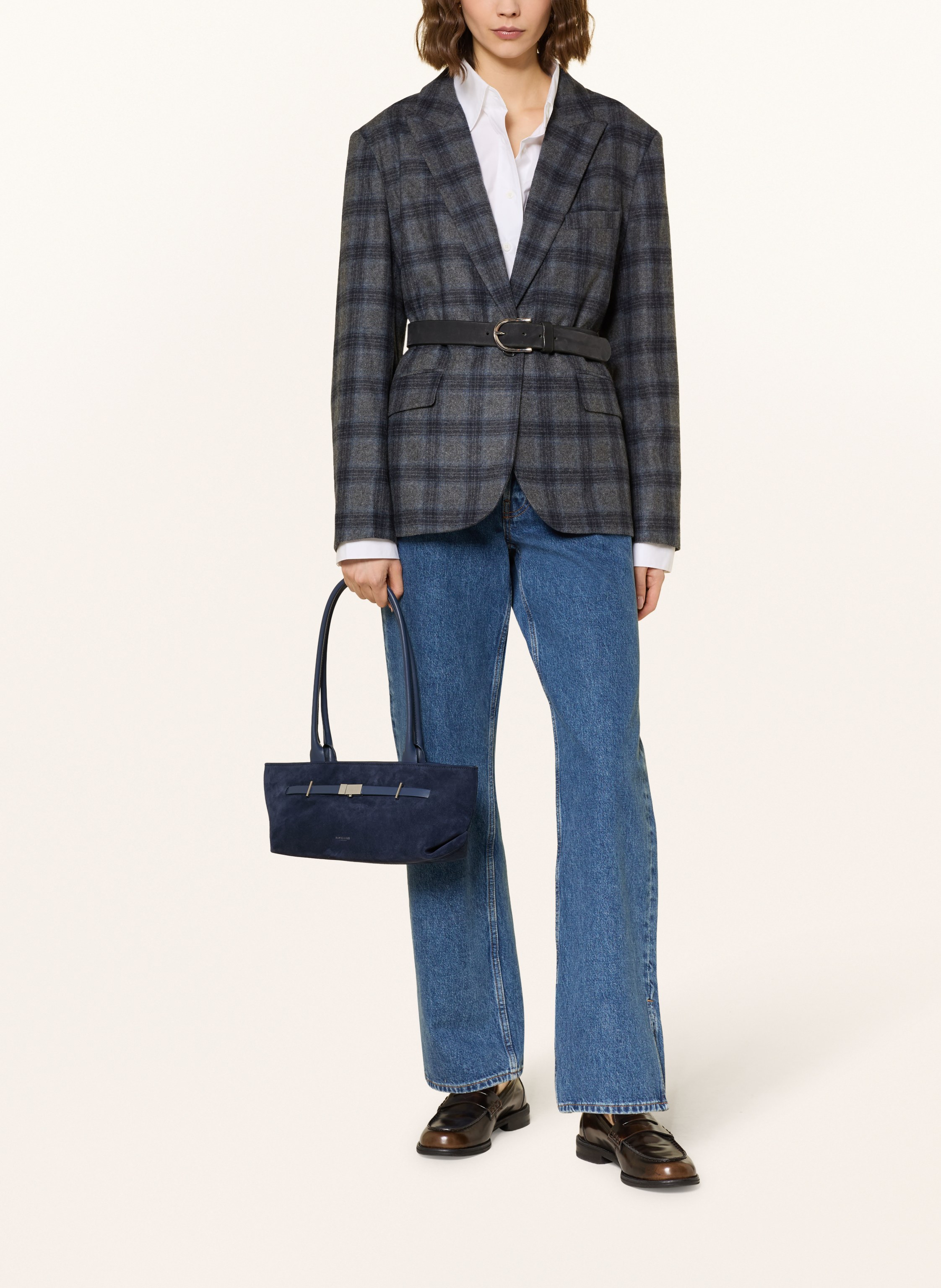 Thumbnail - Demellier Schultertasche The New York blau