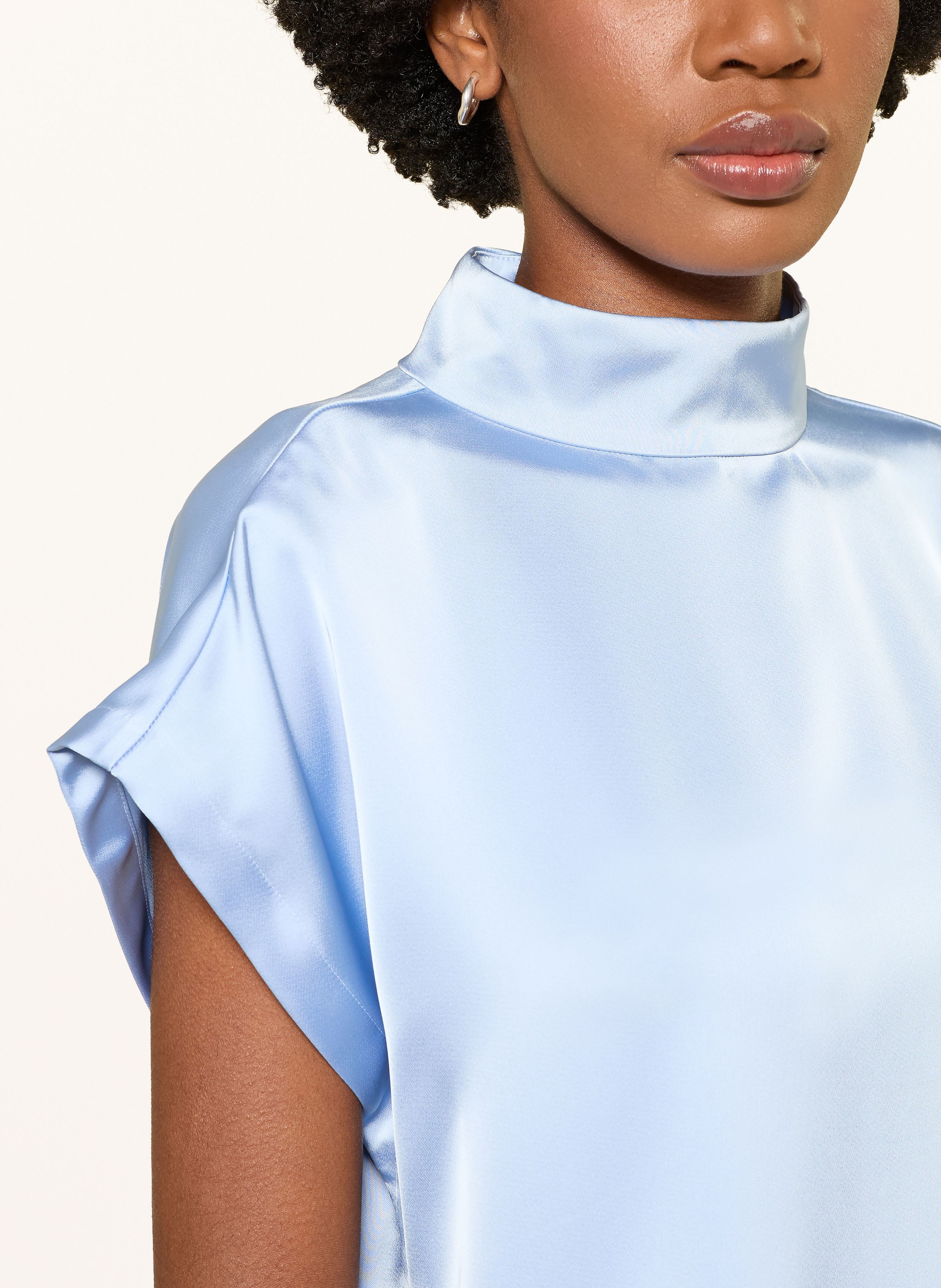 Thumbnail - Hugo Blusentop Caneli-1 Aus Satin blau