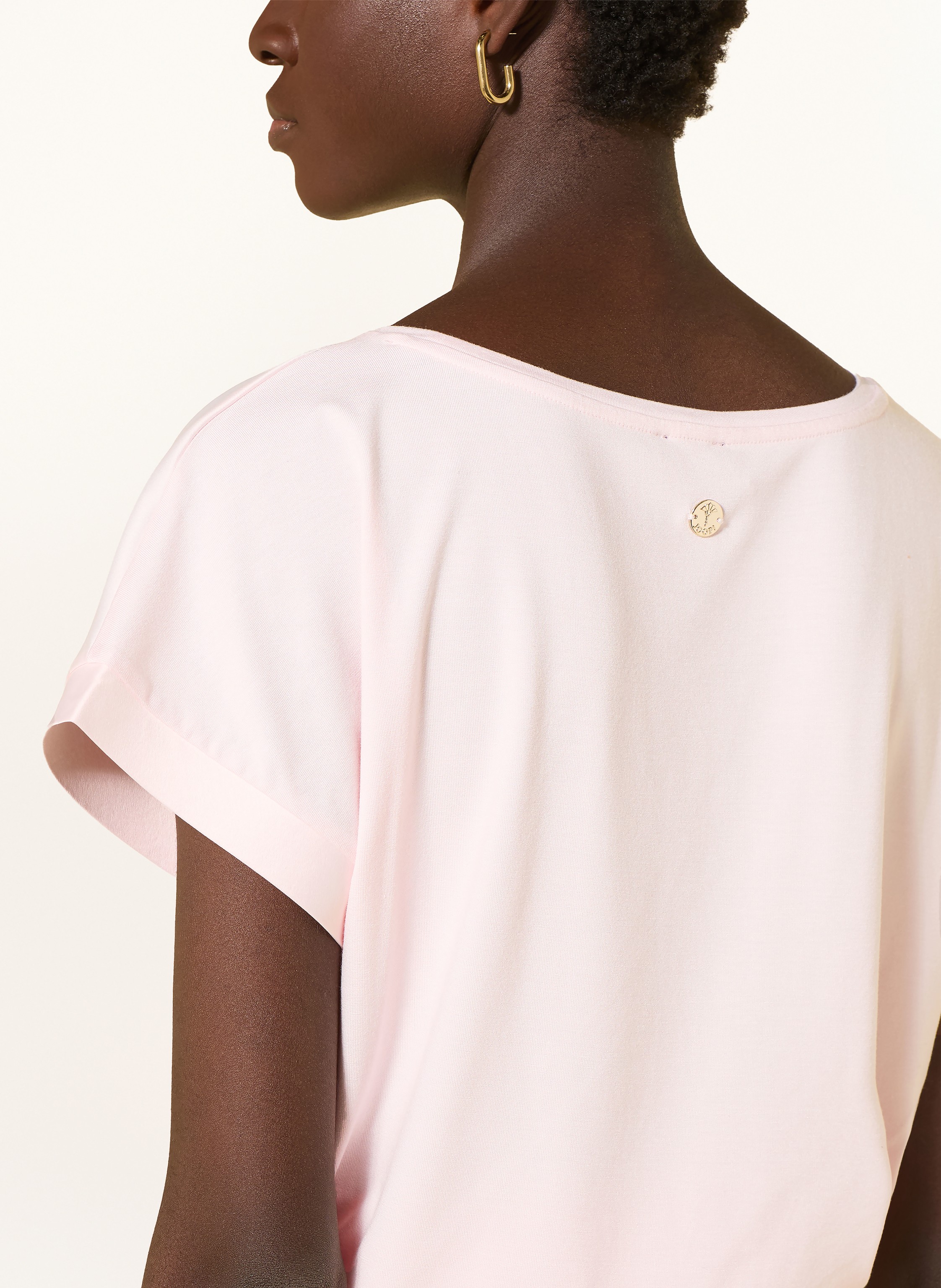 Thumbnail - Joop! Blusenshirt Taila Im Materialmix rosa