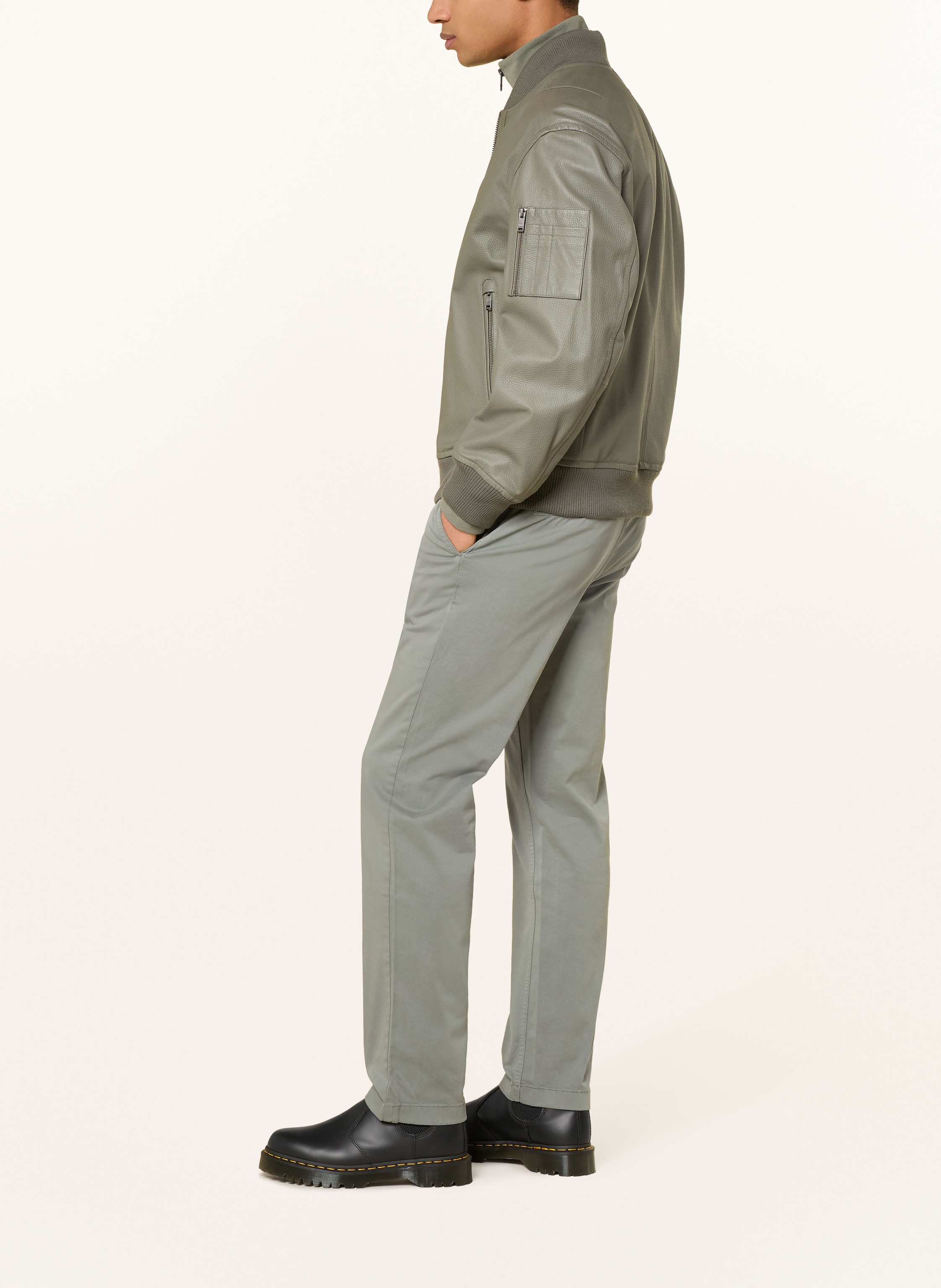 Thumbnail - Boss Chino Regular-1 Regular Fit grau