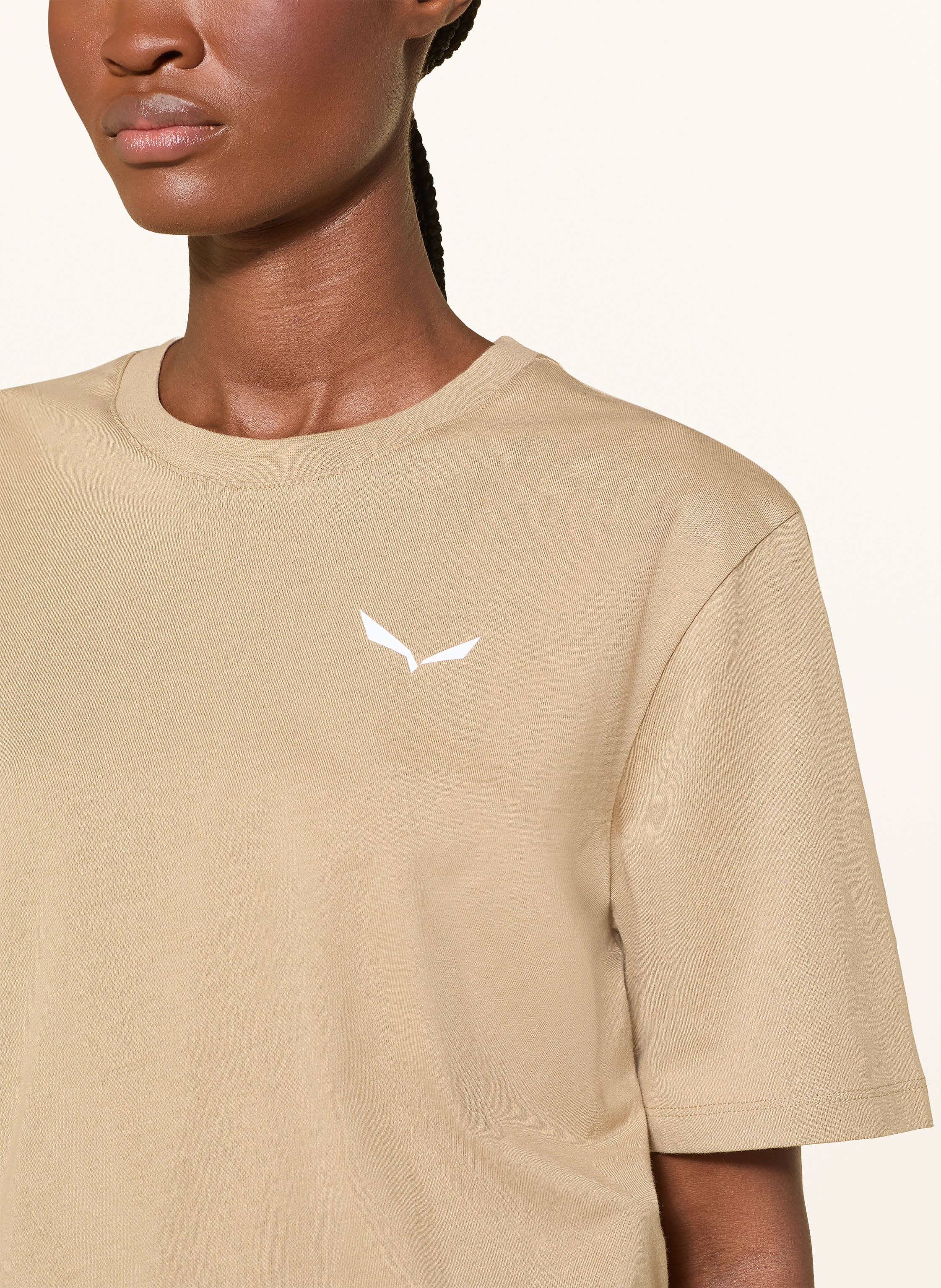 Thumbnail - Salewa T-Shirt Eagle Sunset beige