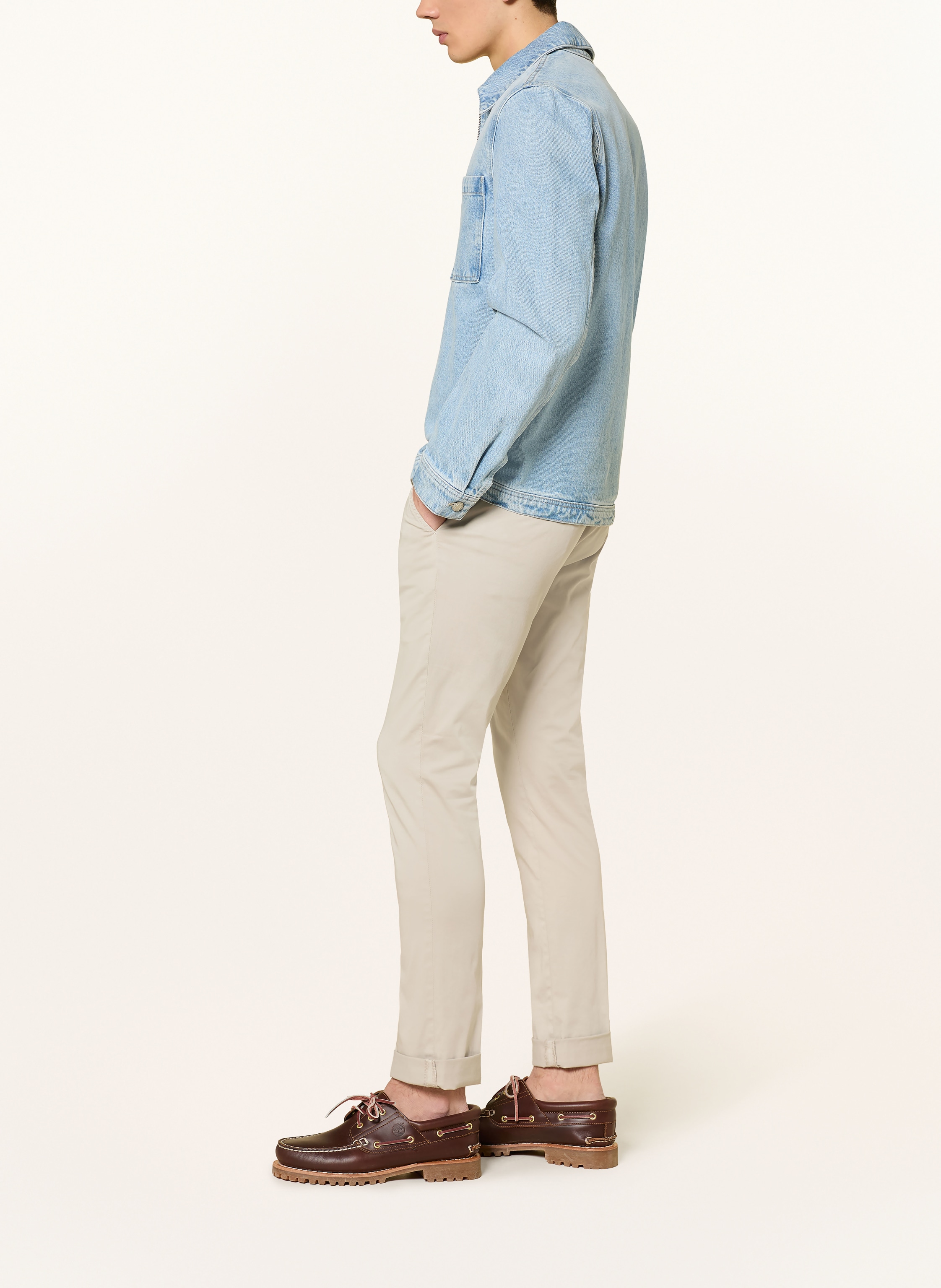 Thumbnail - Dondup Chino Gaubert Slim Fit beige