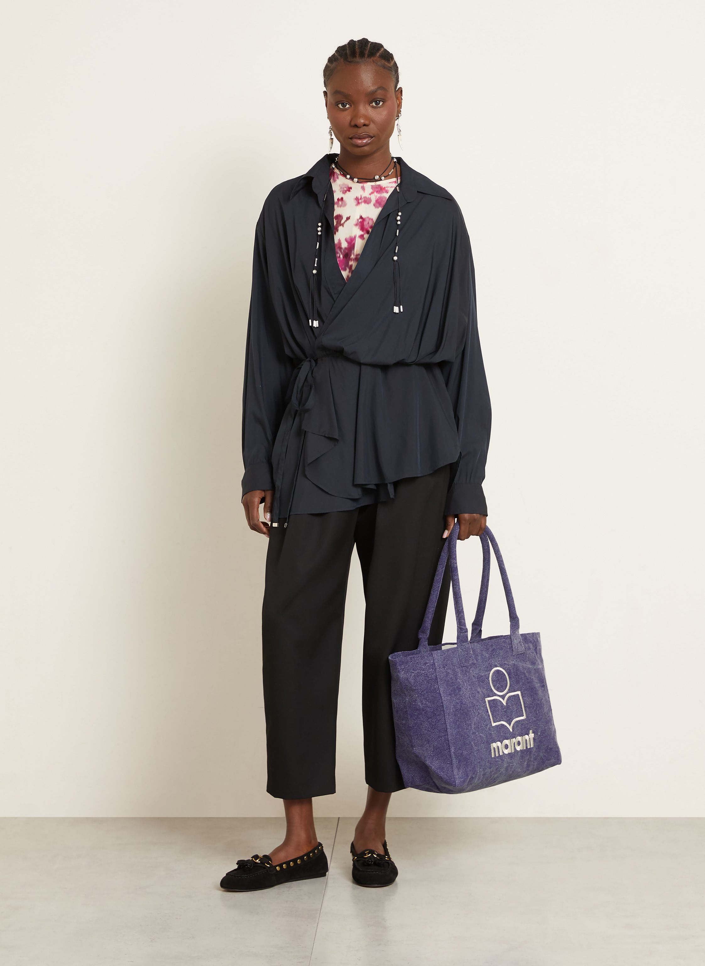 Thumbnail - Isabel Marant Shopper Yenky lila