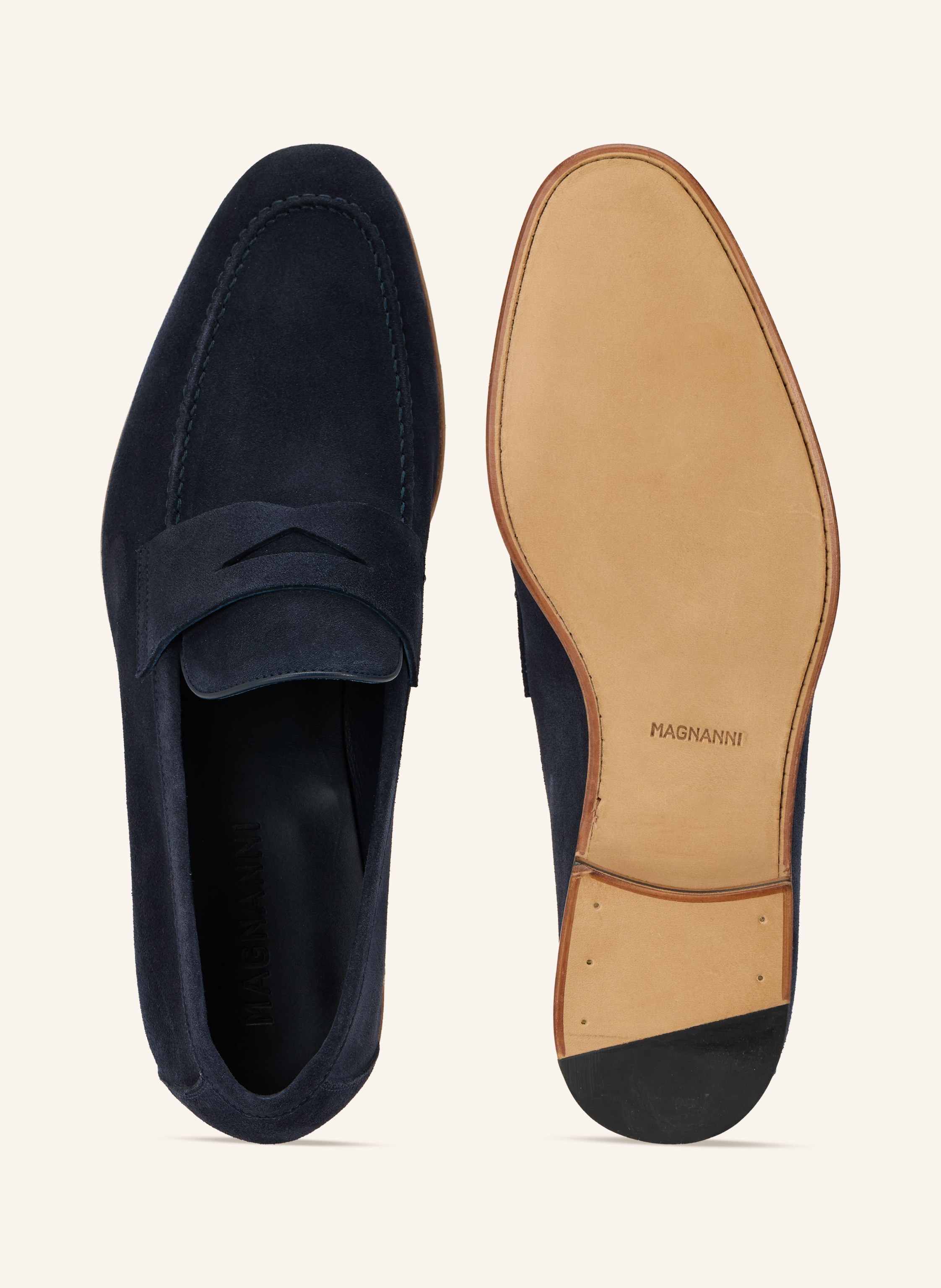 Thumbnail - Magnanni Penny-Loafer Blak 644 blau