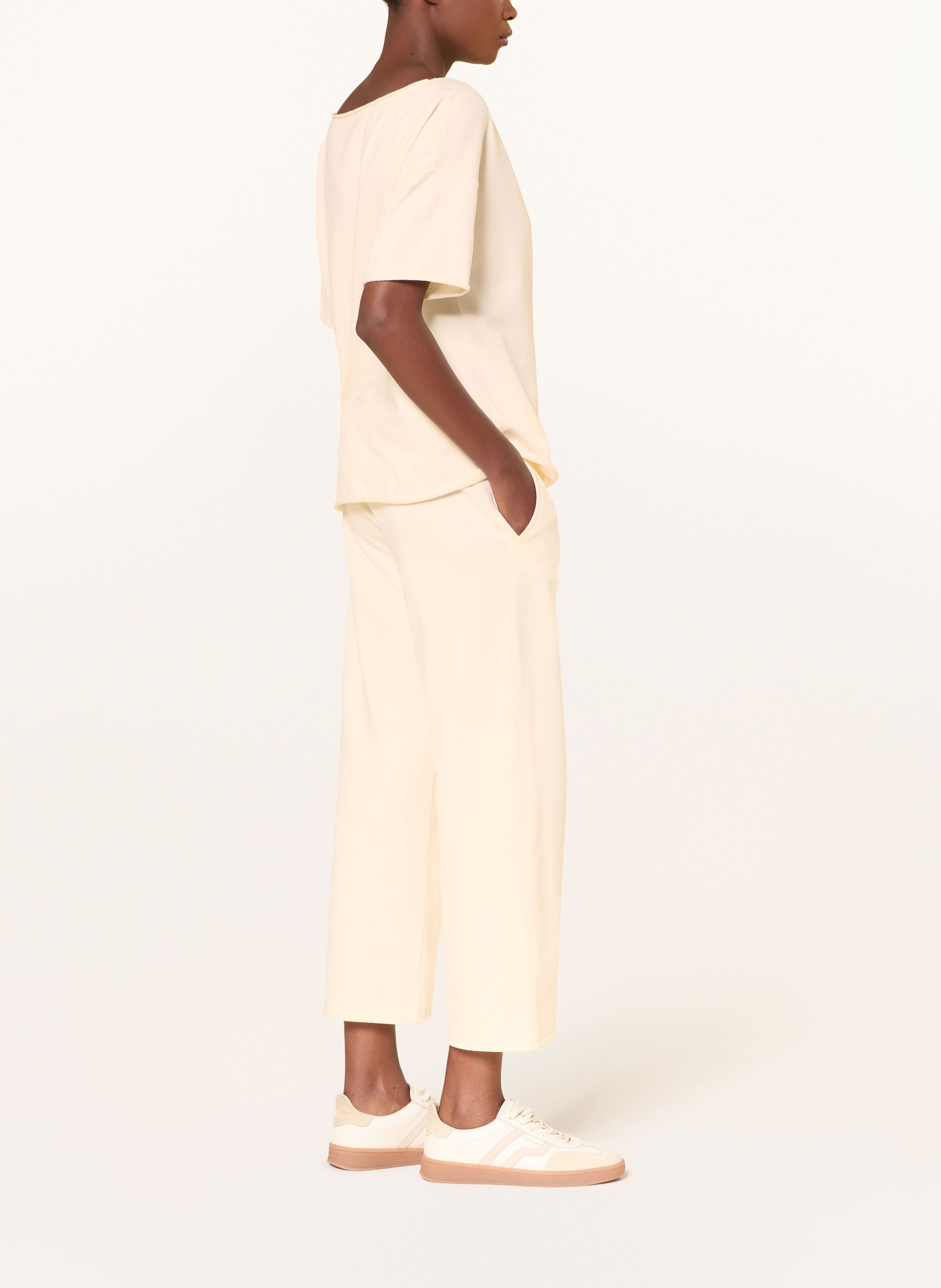 Thumbnail - Juvia 7/8-Sweatpants Merle gelb