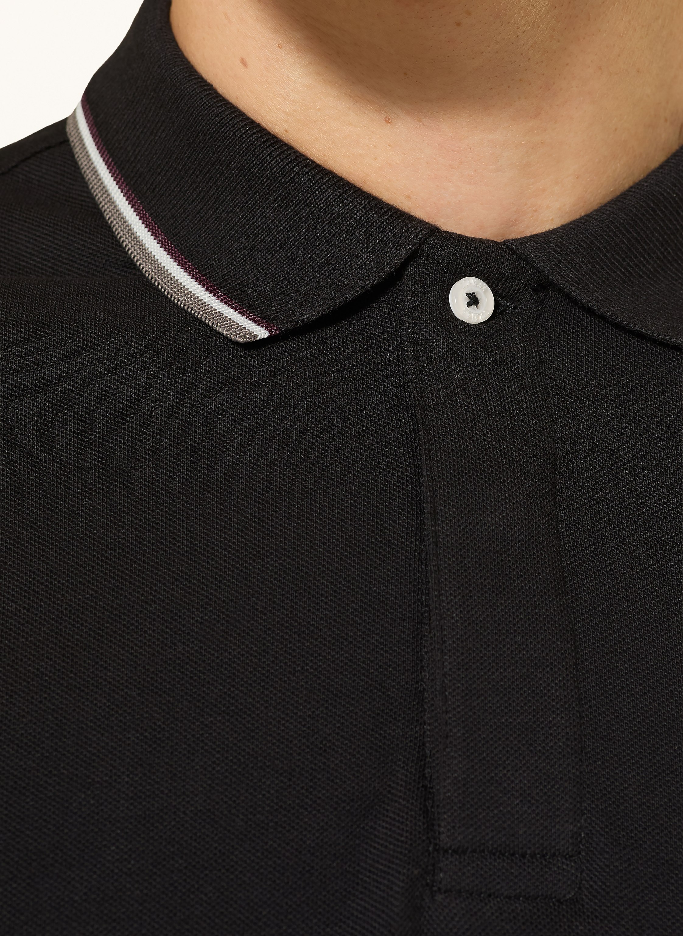 Thumbnail - Colmar Piqué-Poloshirt schwarz