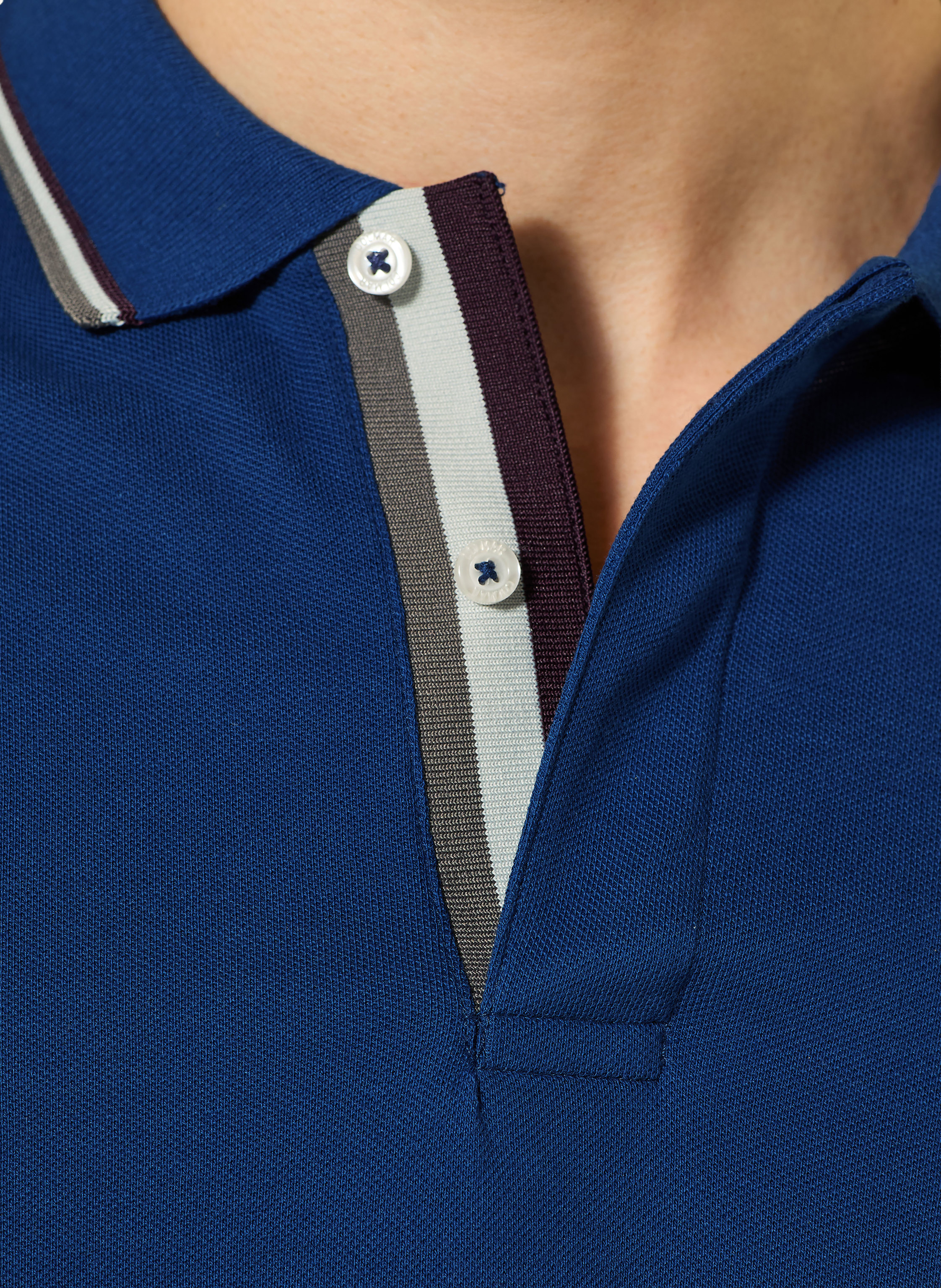 Thumbnail - Colmar Piqué-Poloshirt blau