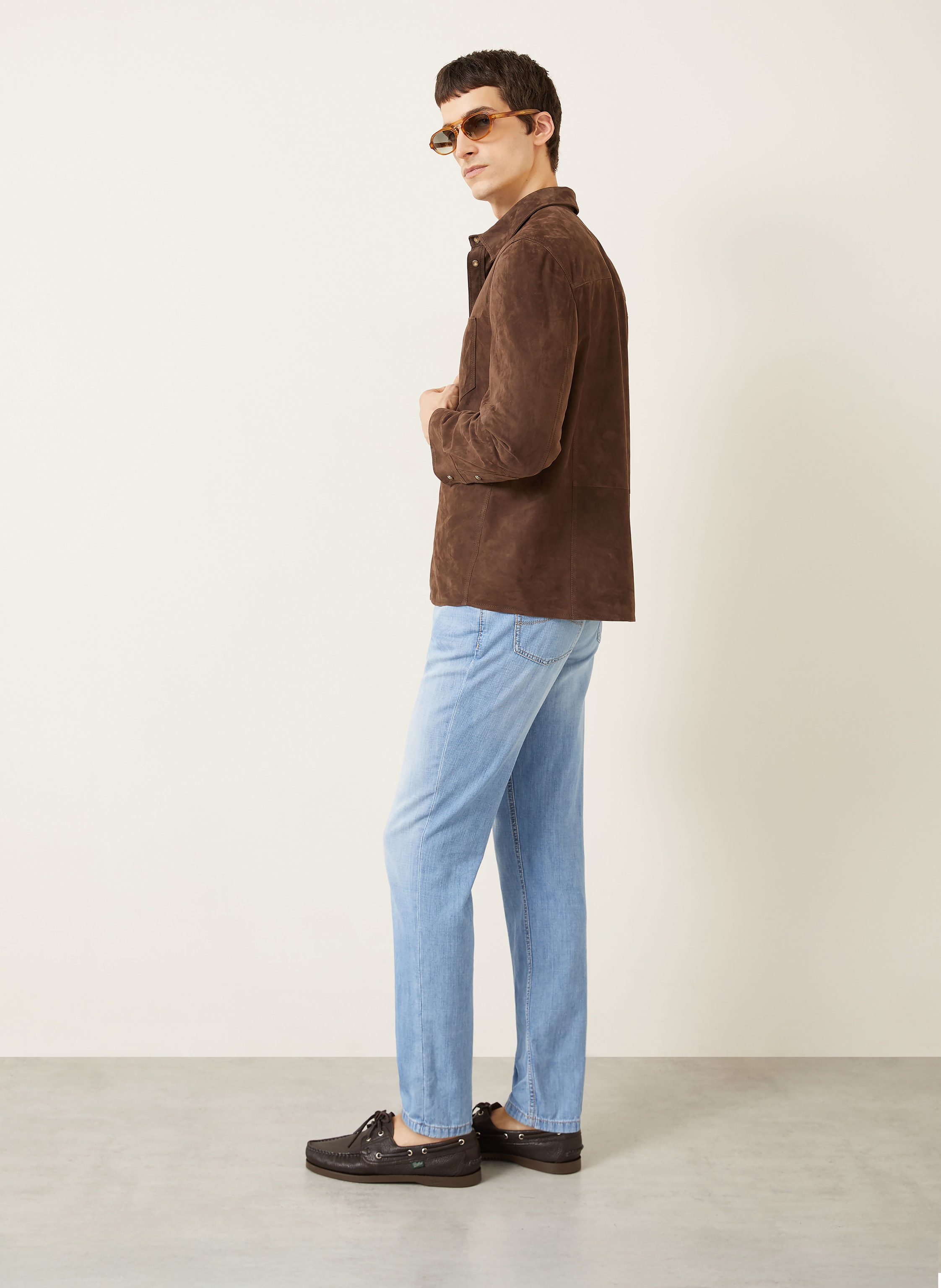 Thumbnail - Brunello Cucinelli Jeans Regular Fit blau