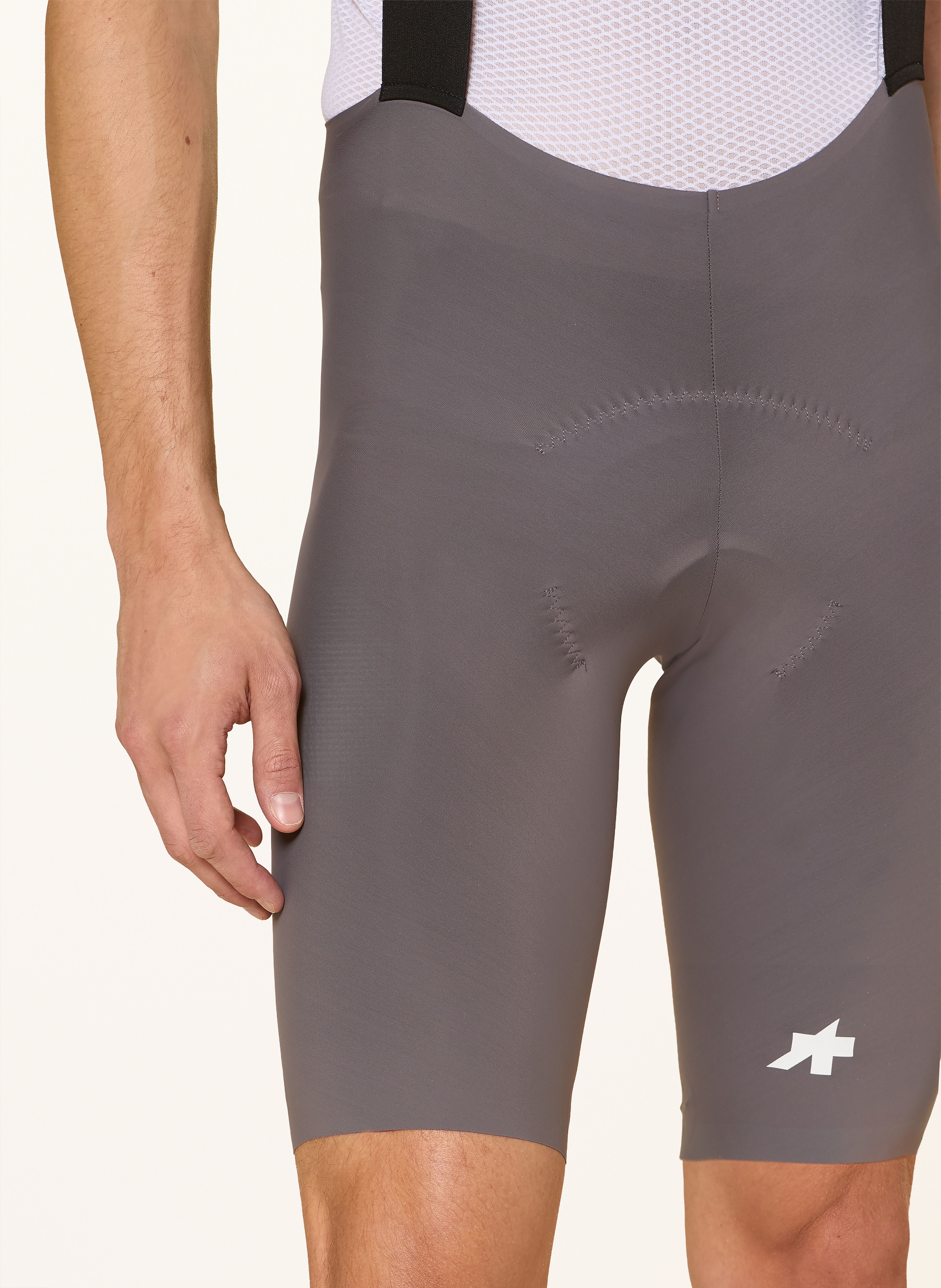 Thumbnail - Assos Radhose Dyora R s11 Mit Trägern Und Gepolstertem Einsatz grau