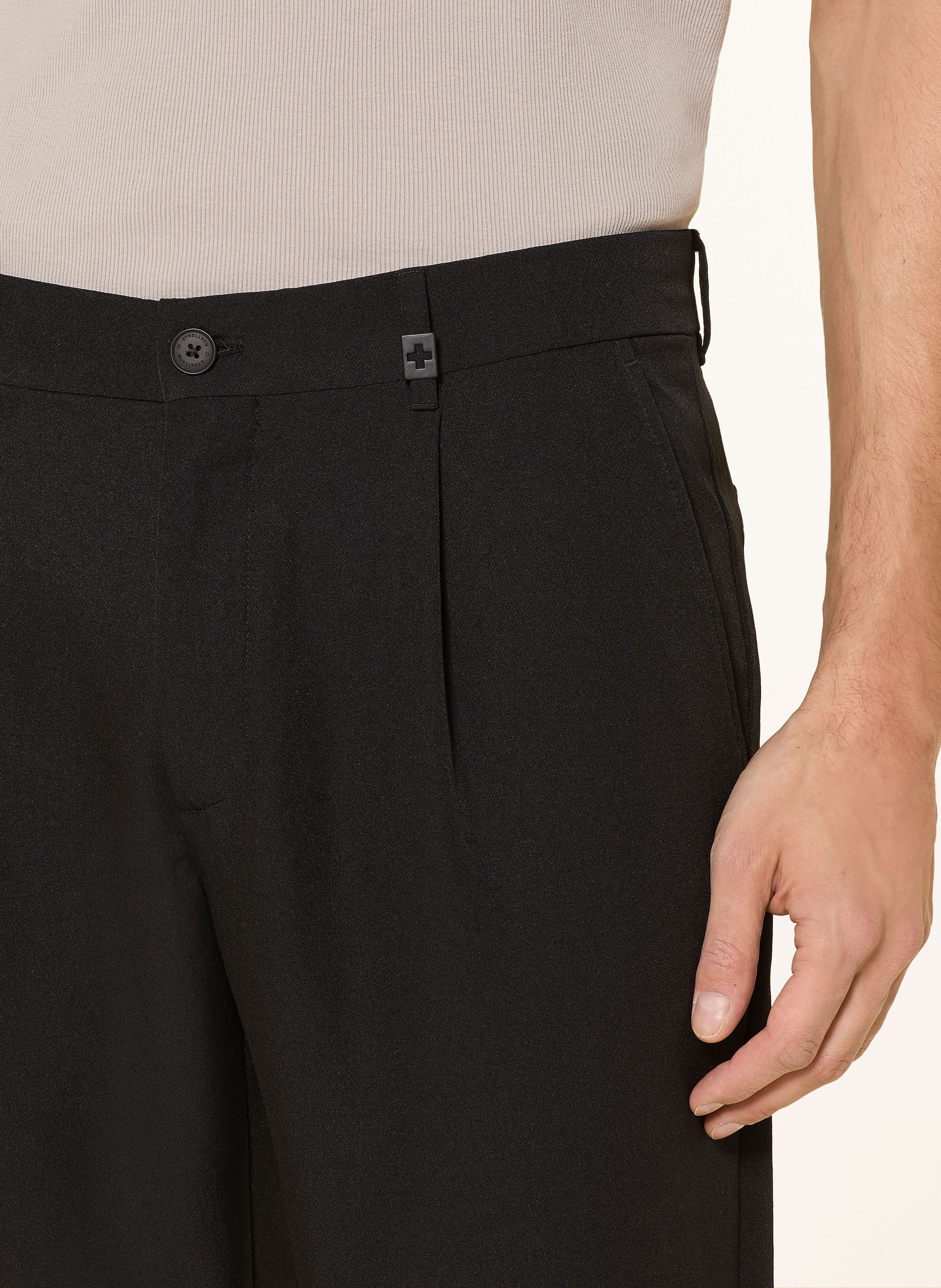 Thumbnail - Strellson Chino Louis-W Relaxed Fit schwarz