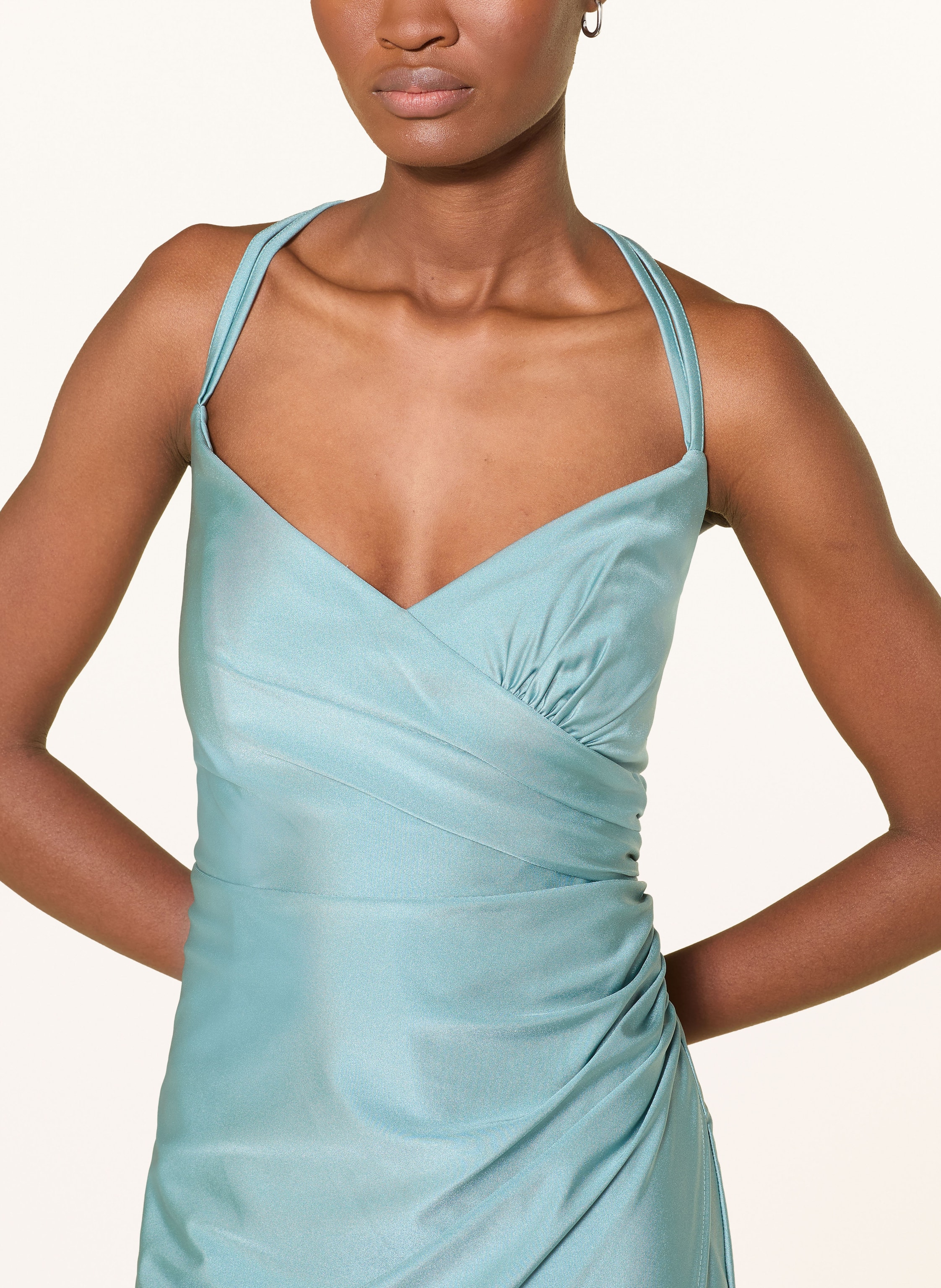 Thumbnail - Suddenly Princess Abendkleid Aus Satin gruen