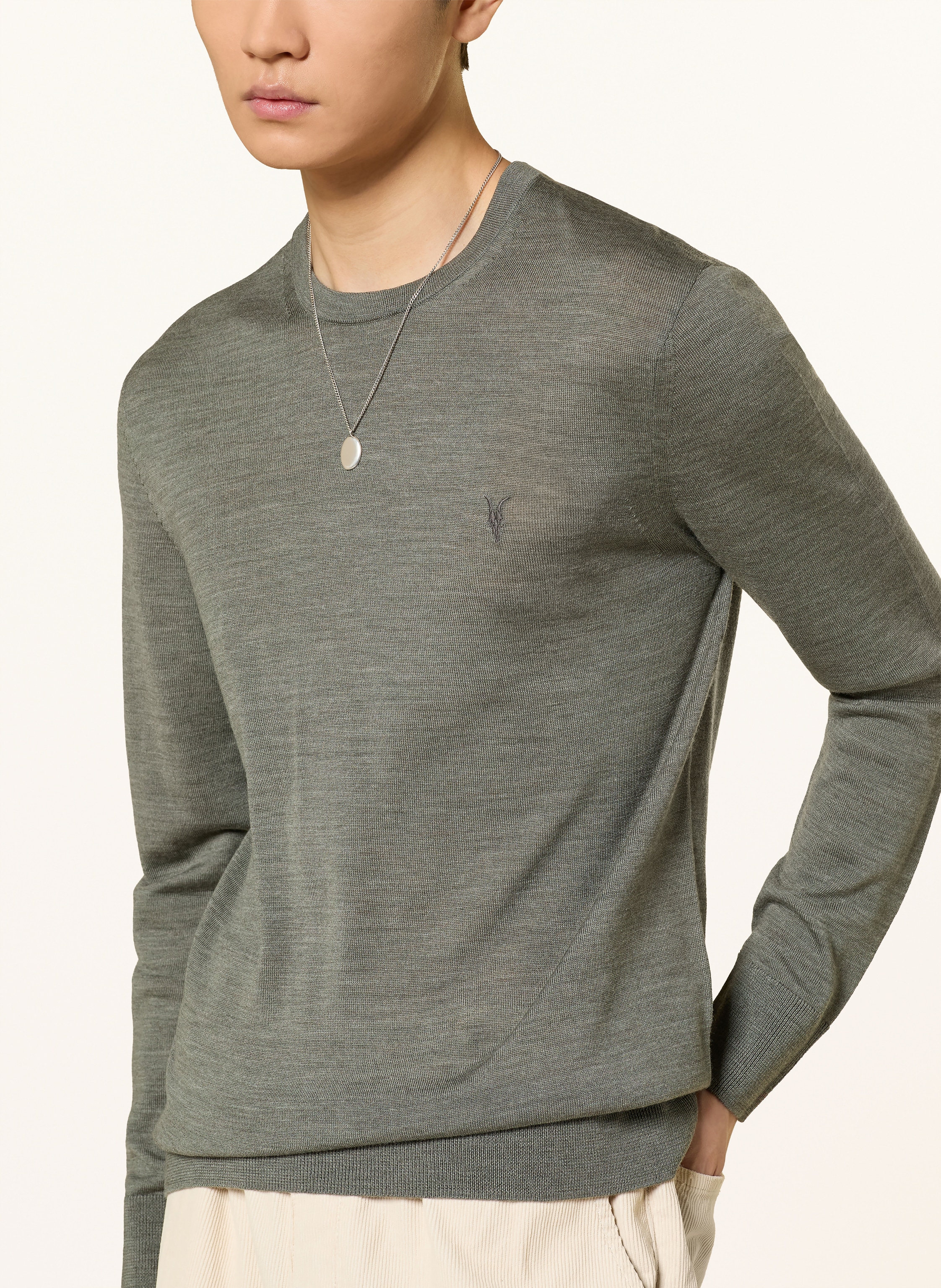 Thumbnail - Allsaints Pullover Mode gruen