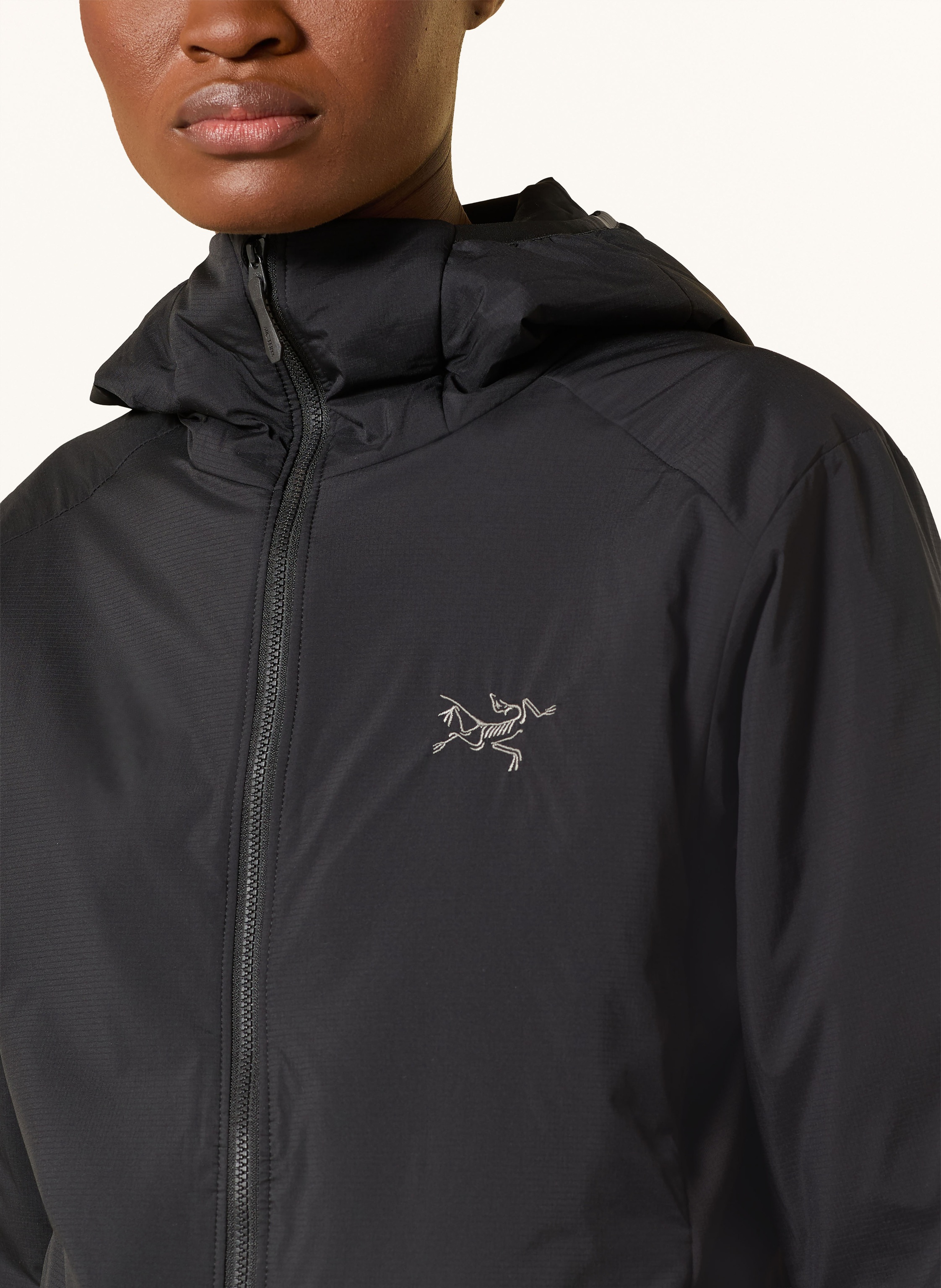 Thumbnail - Arc'teryx Funktionsjacke Atom Hoody schwarz