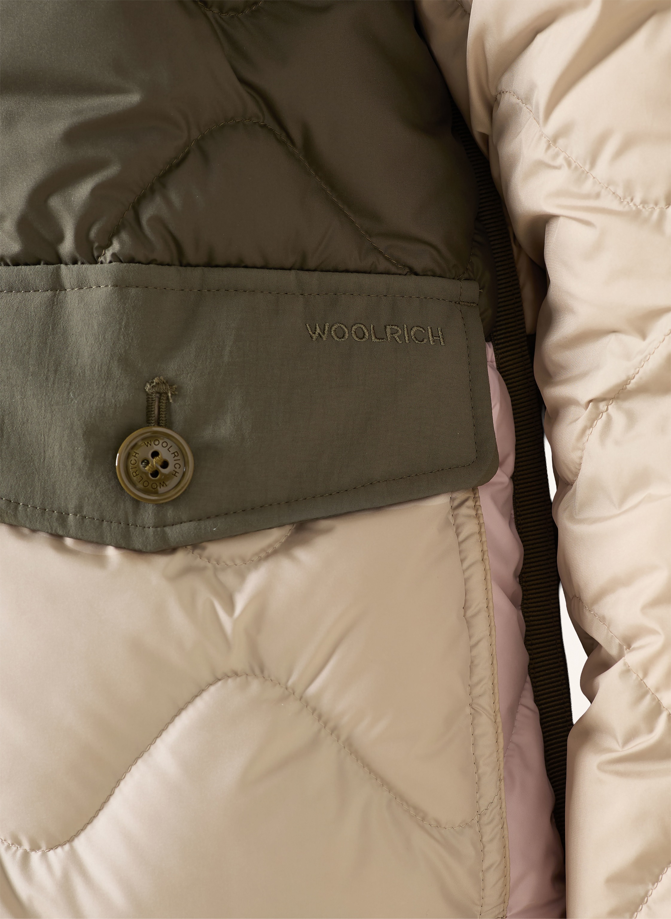 Thumbnail - Woolrich Steppjacke Heritage gruen