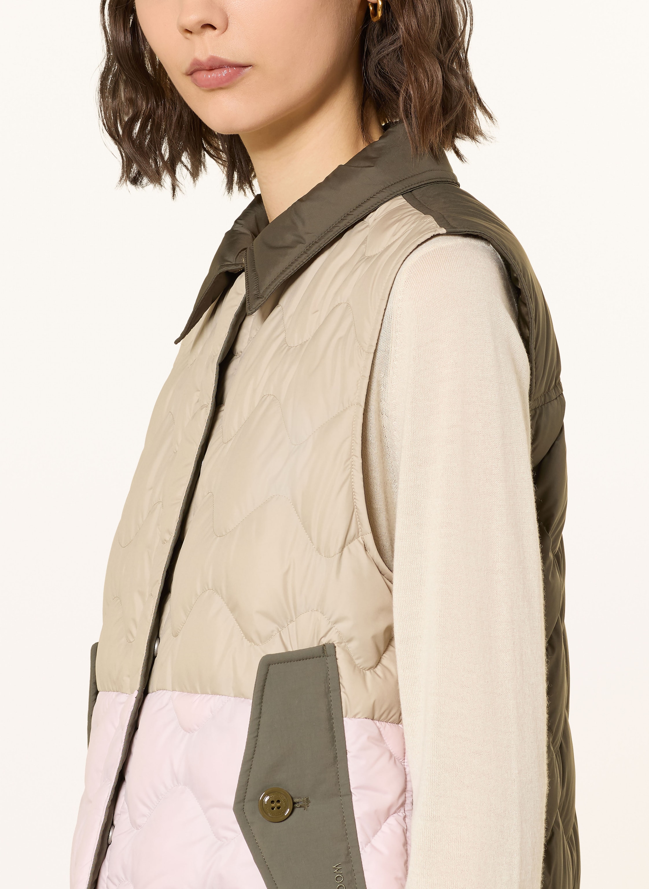 Thumbnail - Woolrich Daunenweste Heritage gruen