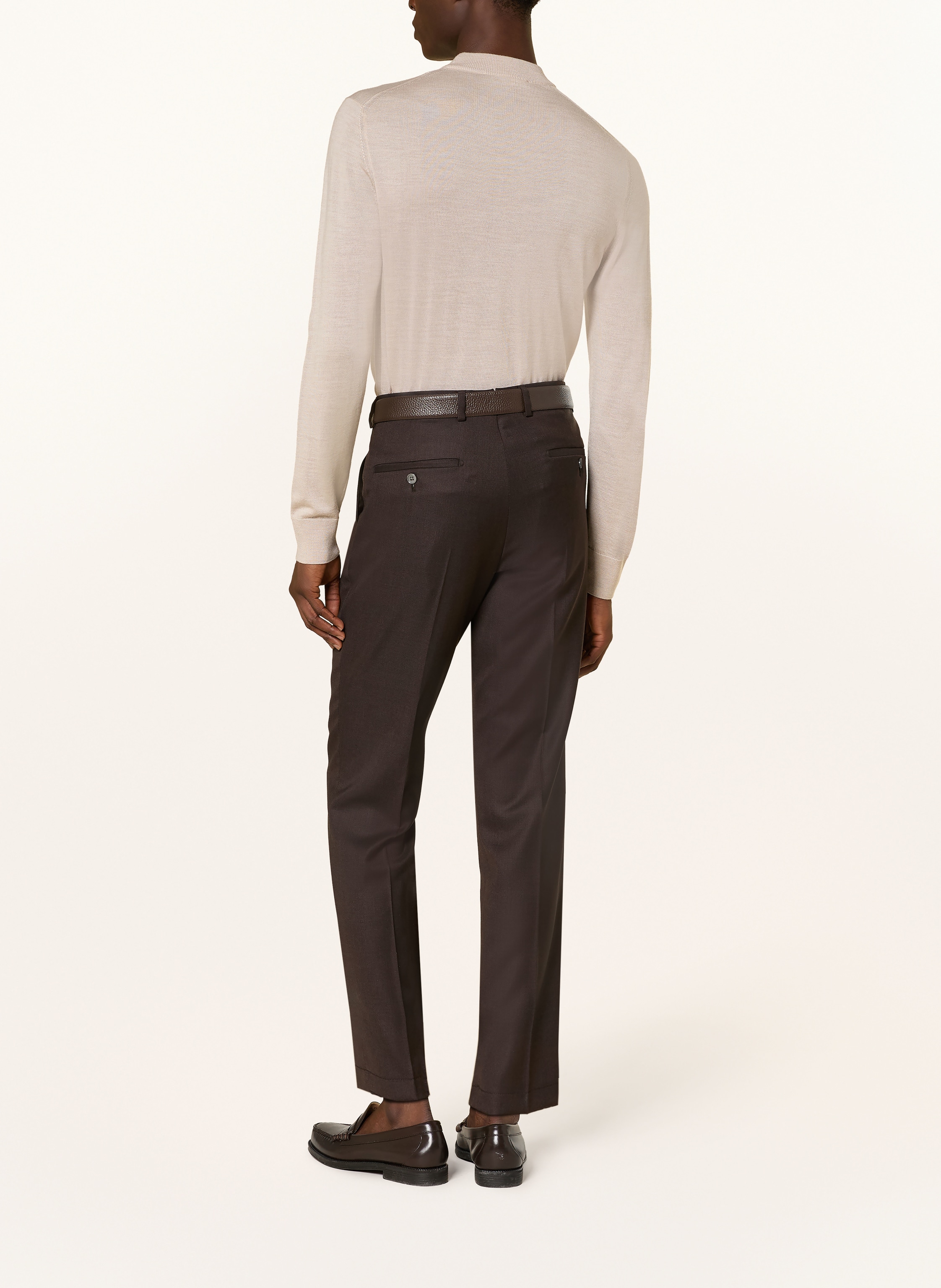 Thumbnail - Windsor. Anzughose Silvi Shaped Fit braun