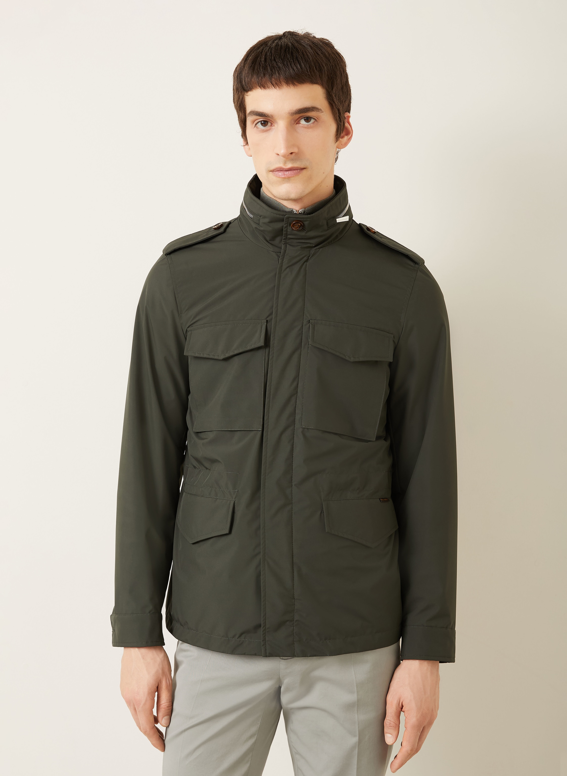 Thumbnail - Moorer Fieldjacket Denver-Stp gruen