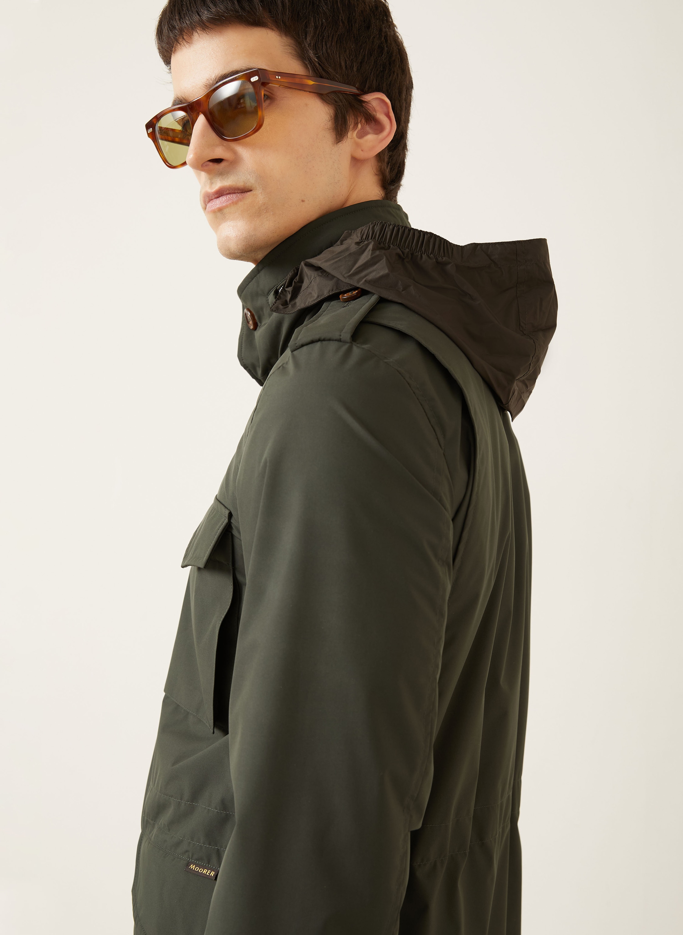 Thumbnail - Moorer Fieldjacket Denver-Stp gruen