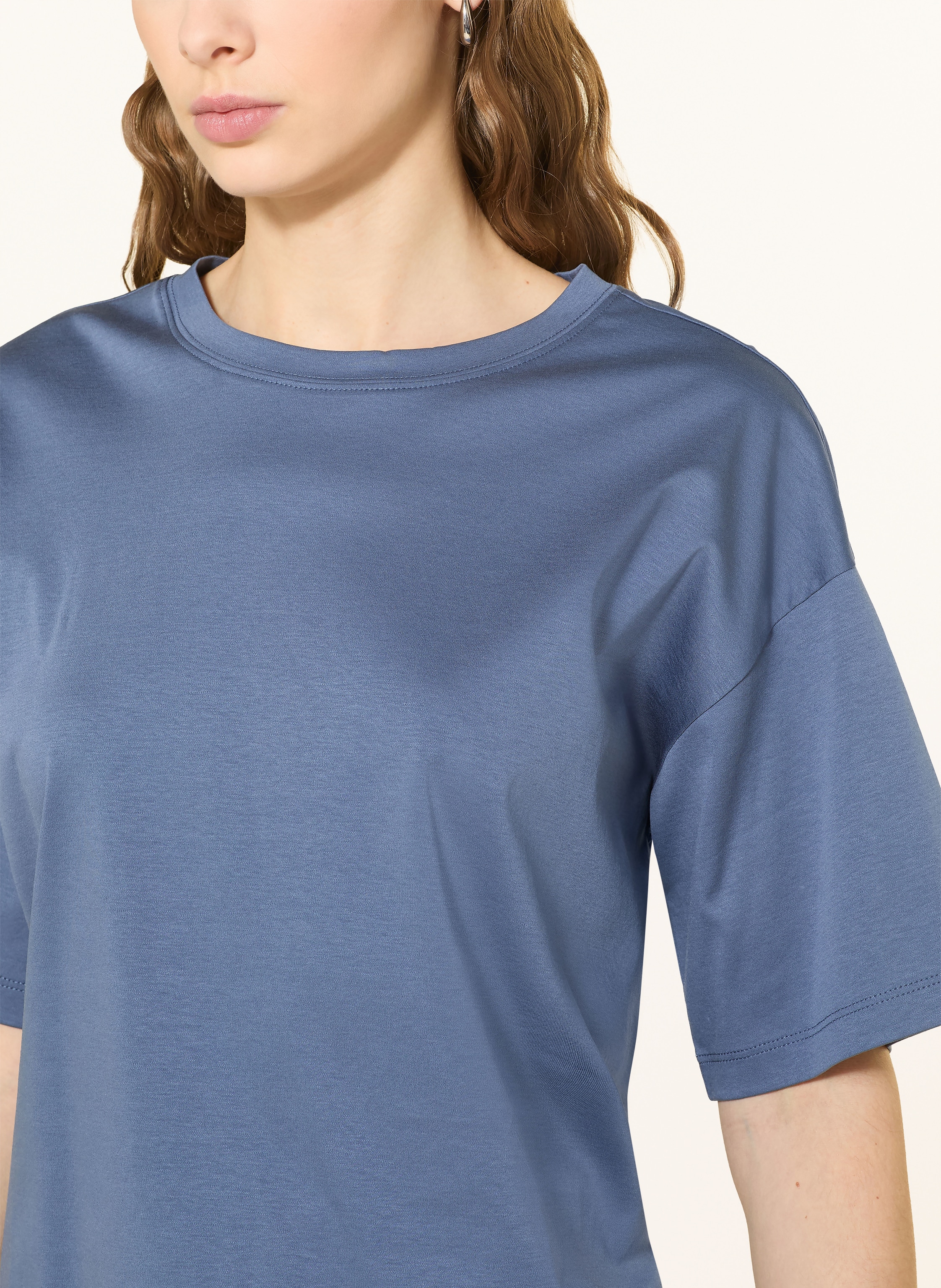 Thumbnail - Msch Copenhagen T-Shirt Mschmoa blau