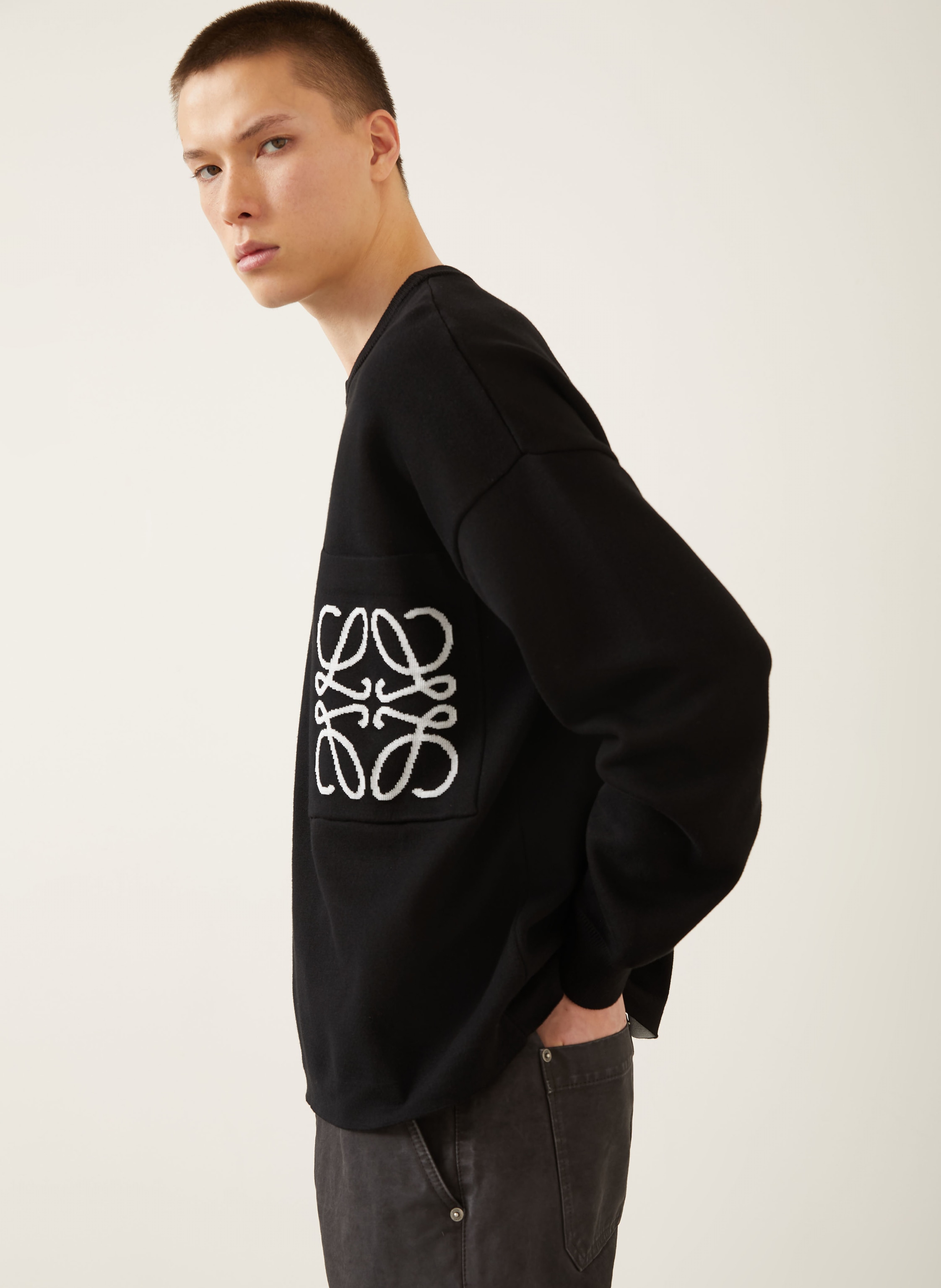 Thumbnail - Loewe Pullover schwarz